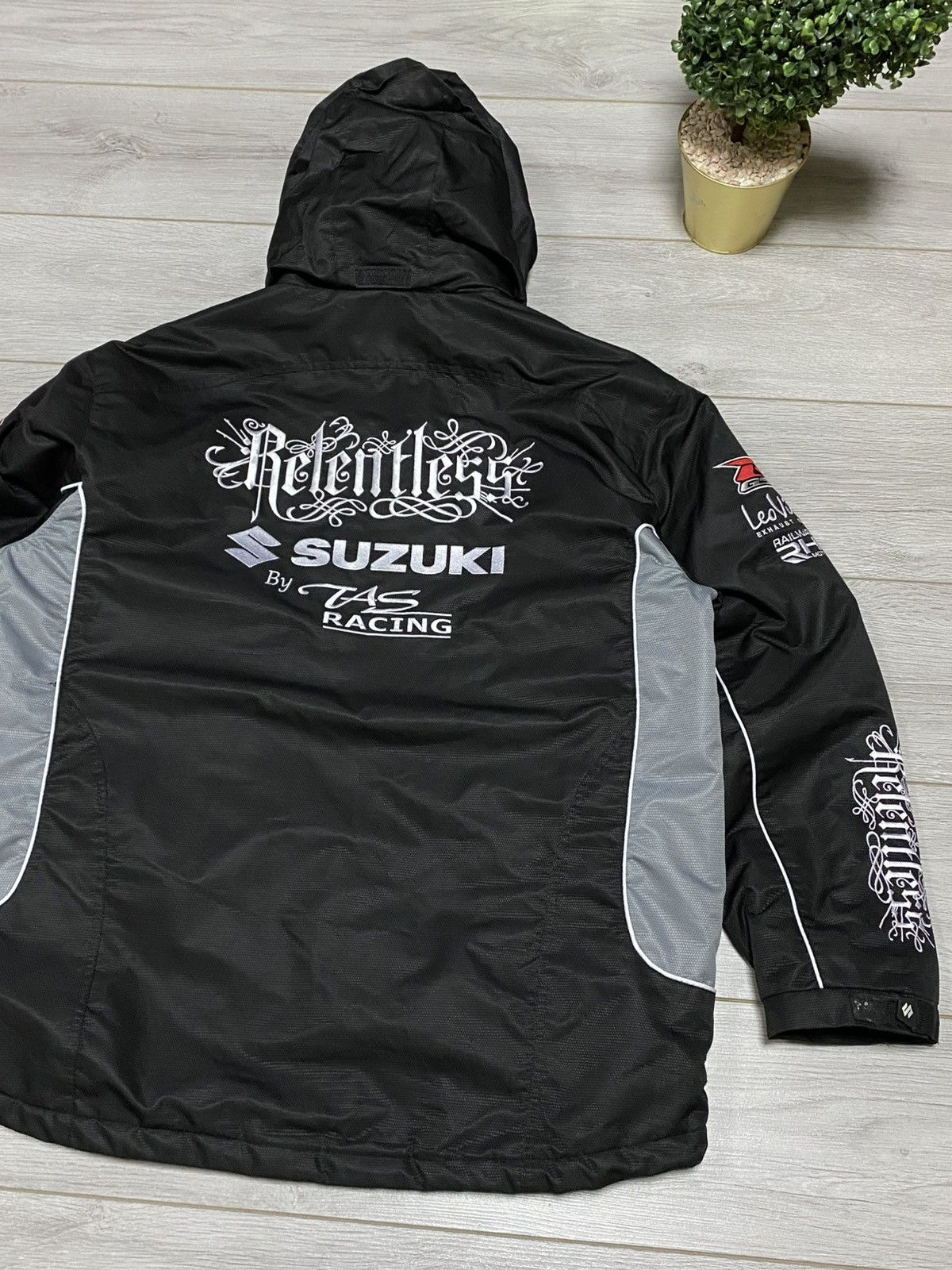 Other Suzuki relentless vintage jacket hooded windbreaker zip Size US XXL / EU 58 / 5 - 7 Thumbnail