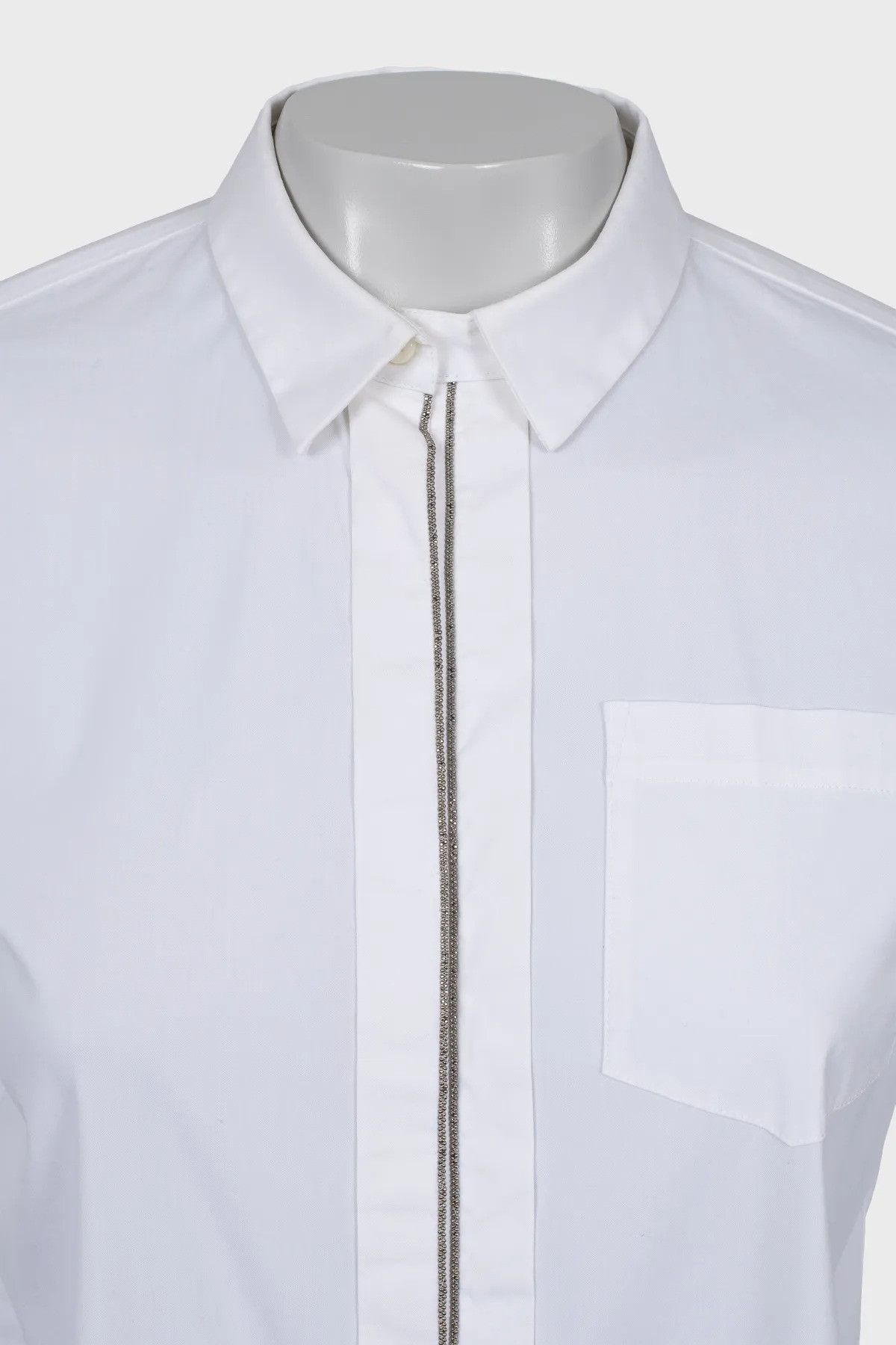Brunello Cucinelli Brunello Cucinelli Shirt Size M / US 6-8 / IT 42-44 - 4 Thumbnail
