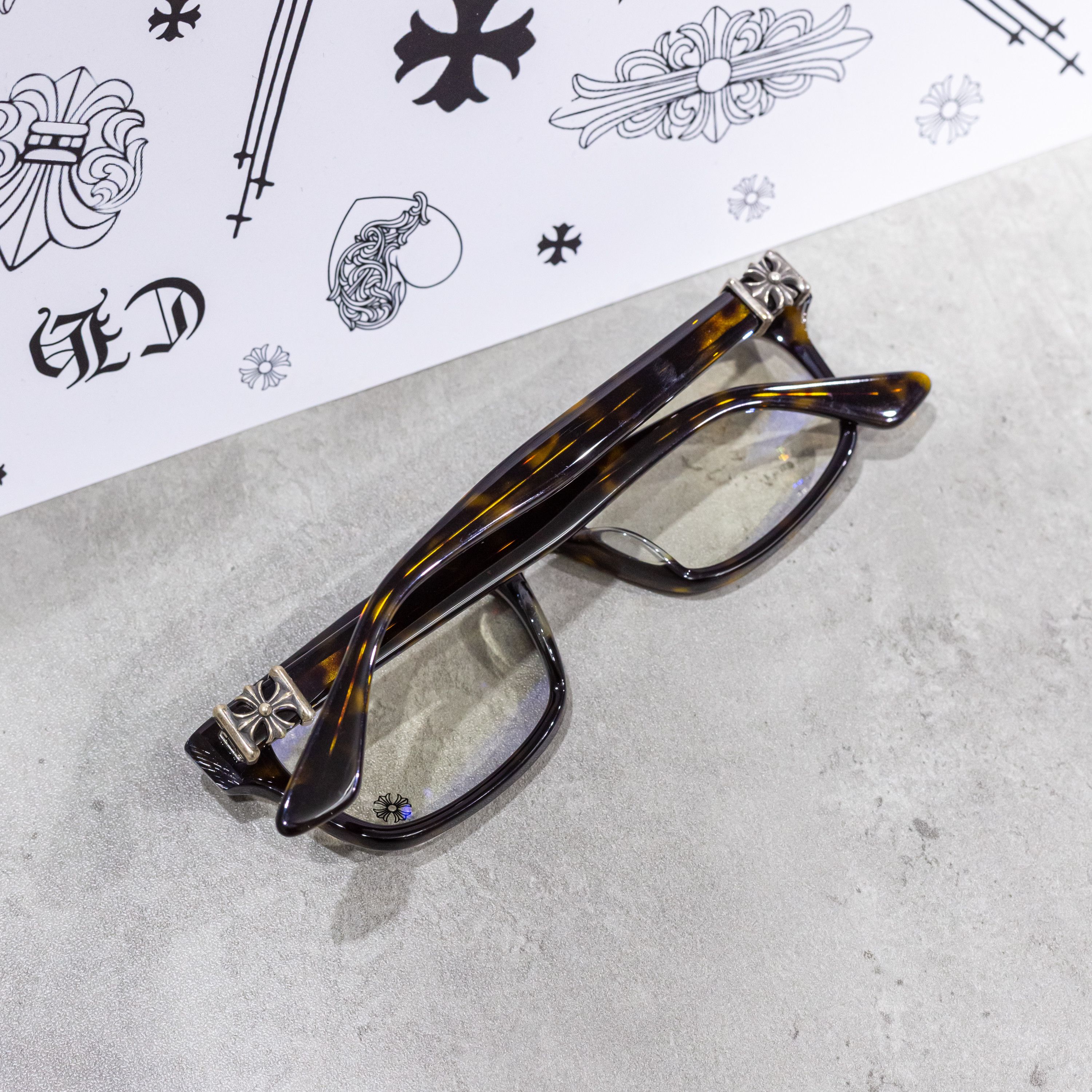 Chrome Hearts CHROME HEARTS VAGILANTE MIDNIGHT TORTOISE Size ONE SIZE - 6 Thumbnail