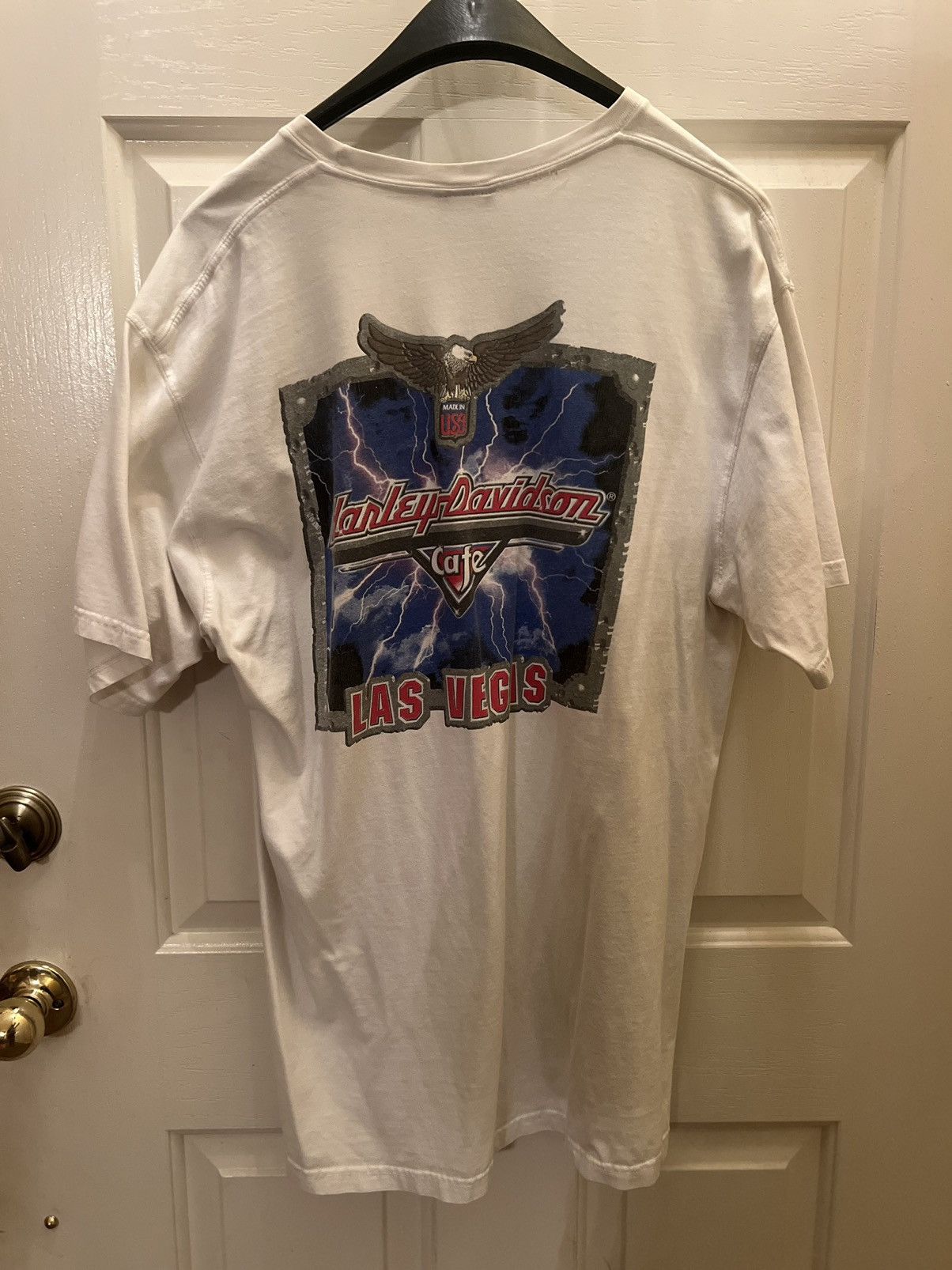 Harley Davidson × Vintage Super clean vintage Las Vegas Harley Davidson tee Size US XL / EU 56 / 4 - 2 Thumbnail