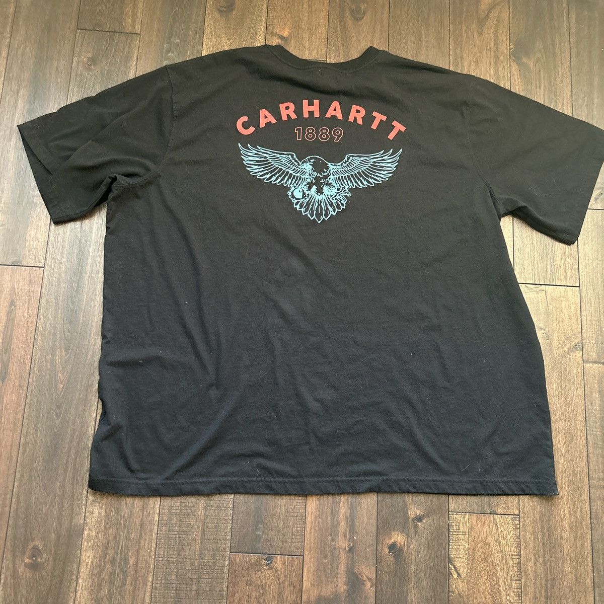 Carhartt Carhartt Vintage Black t shirt Size US XXL / EU 58 / 5 - 4 Thumbnail