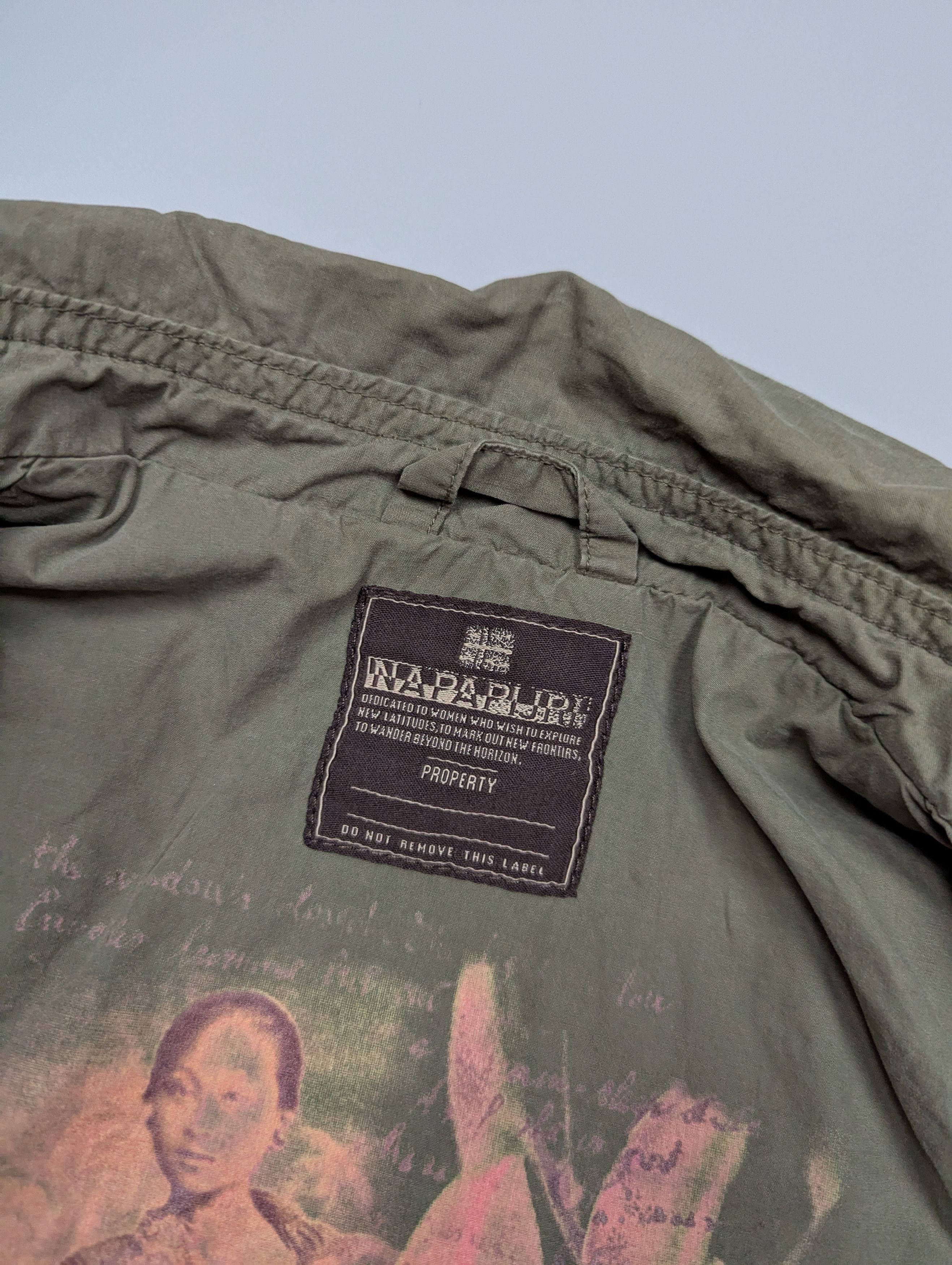 Napapijri Napapijri Vintage Military Utility Jacket Olive Women’s M Size M / US 6-8 / IT 42-44 - 8 Thumbnail