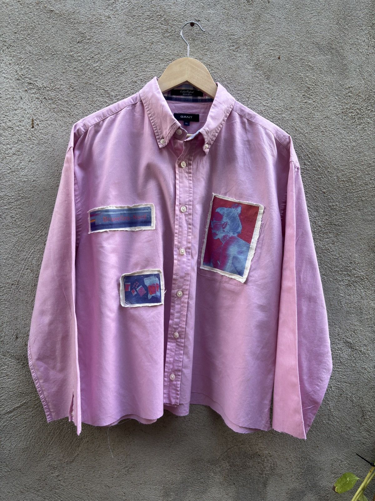 Vintage Pink shirt erotic Brussels bruxelles custom Size US L / EU 52-54 / 3 - 6 Thumbnail