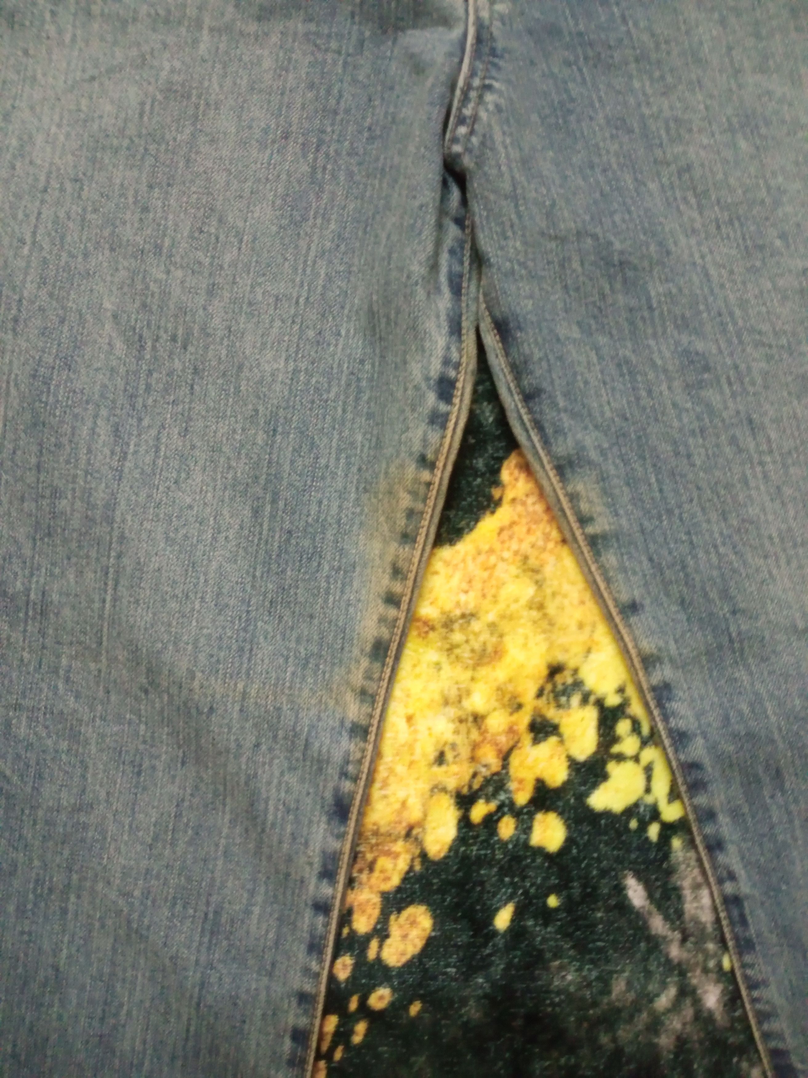 If Six Was Nine × Japanese Brand × Vintage Rare Vintage BlueWay Distressed Denim Pants Size 28" / US 6 / IT 42 - 16 Thumbnail