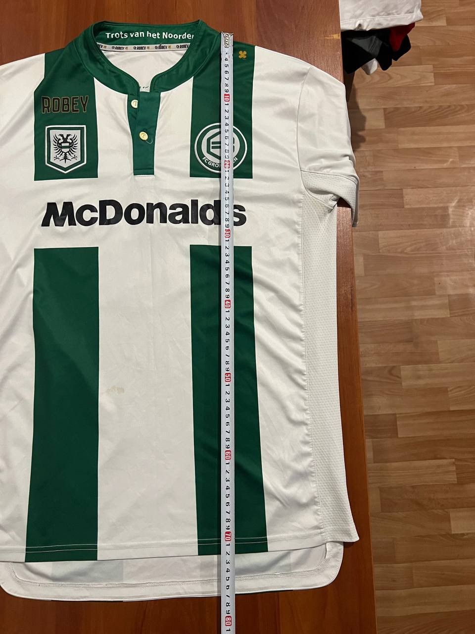 Sports Specialties 2016/17 FC GRONINGEN #10 MATCH WORN SOCCER JERSEY SHIRT XL Size US XL / EU 56 / 4 - 22 Thumbnail