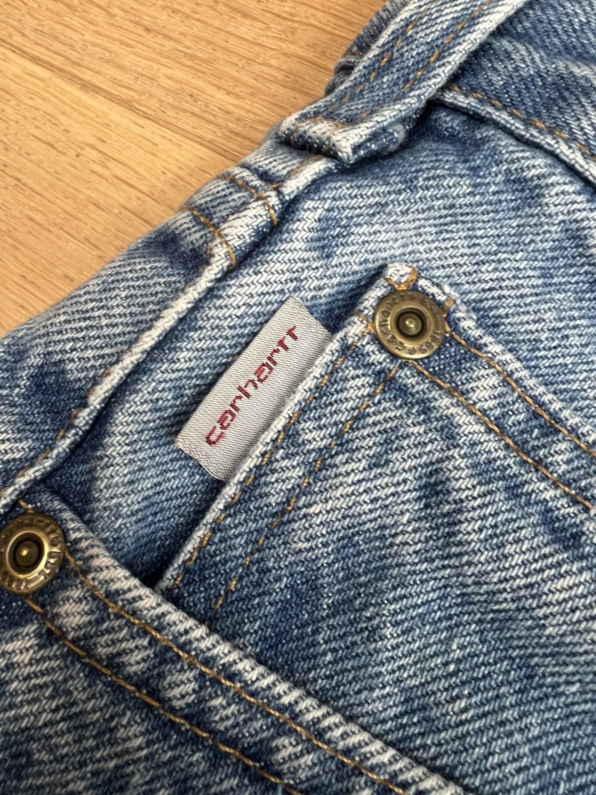 Carhartt "TRADITIONAL FIT" DENIM Size US 34 / EU 50 - 4 Thumbnail