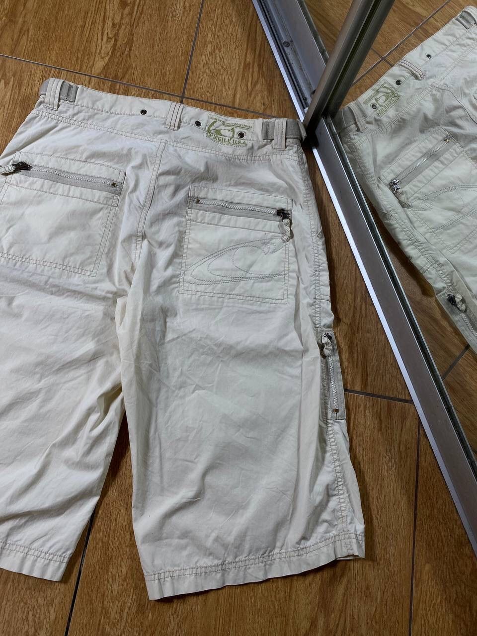 O'Neill × Vintage Crazy Y2K Oneill cargo Faded Baggy Skater Shorts Size US 32 / EU 48 - 19 Thumbnail