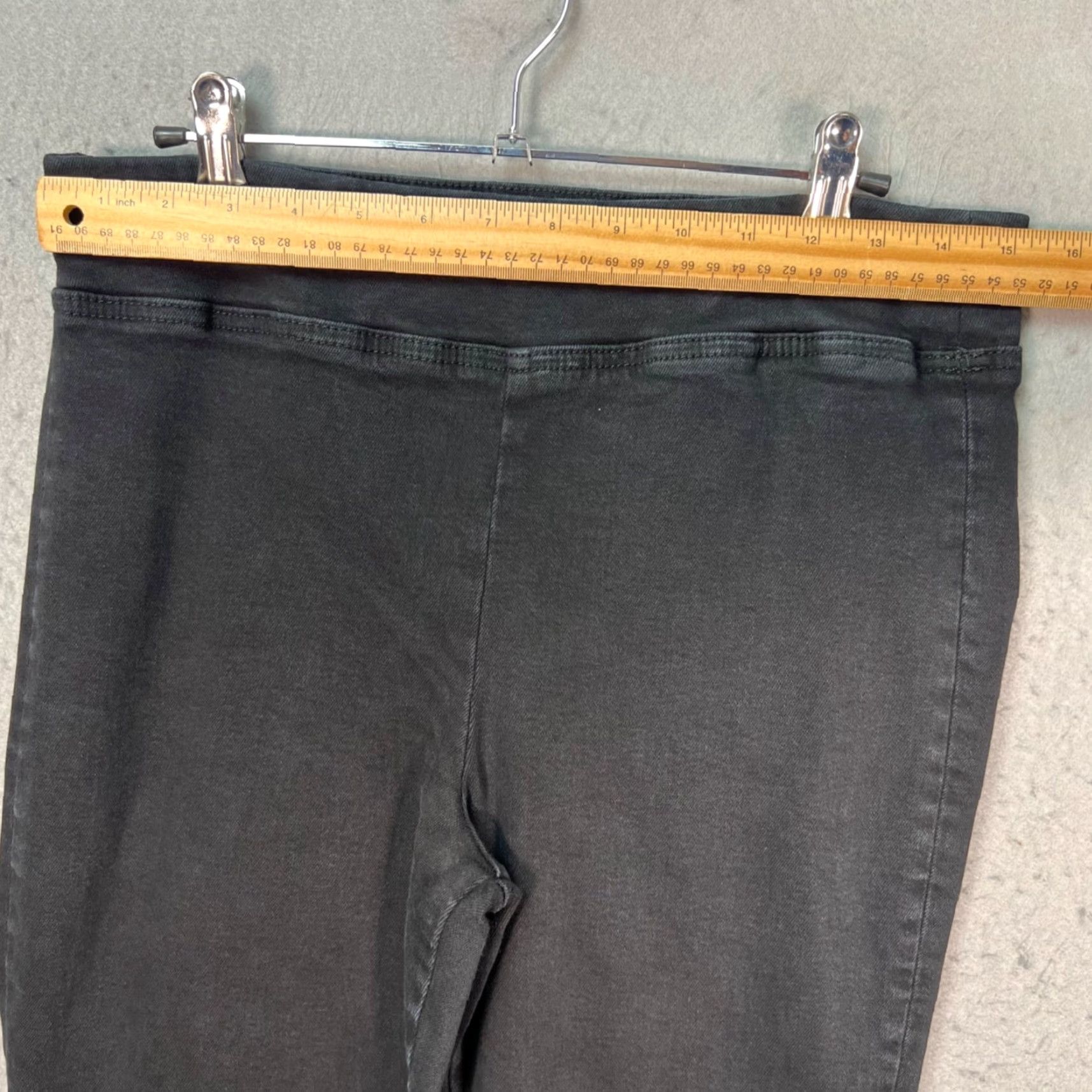 Frame FRAME Jeans Womens Size 2 Black Cotton Blend Denim Pants Straight Stretch 5-Pocket Size 26" / US 2 / IT 38 - 5 Thumbnail