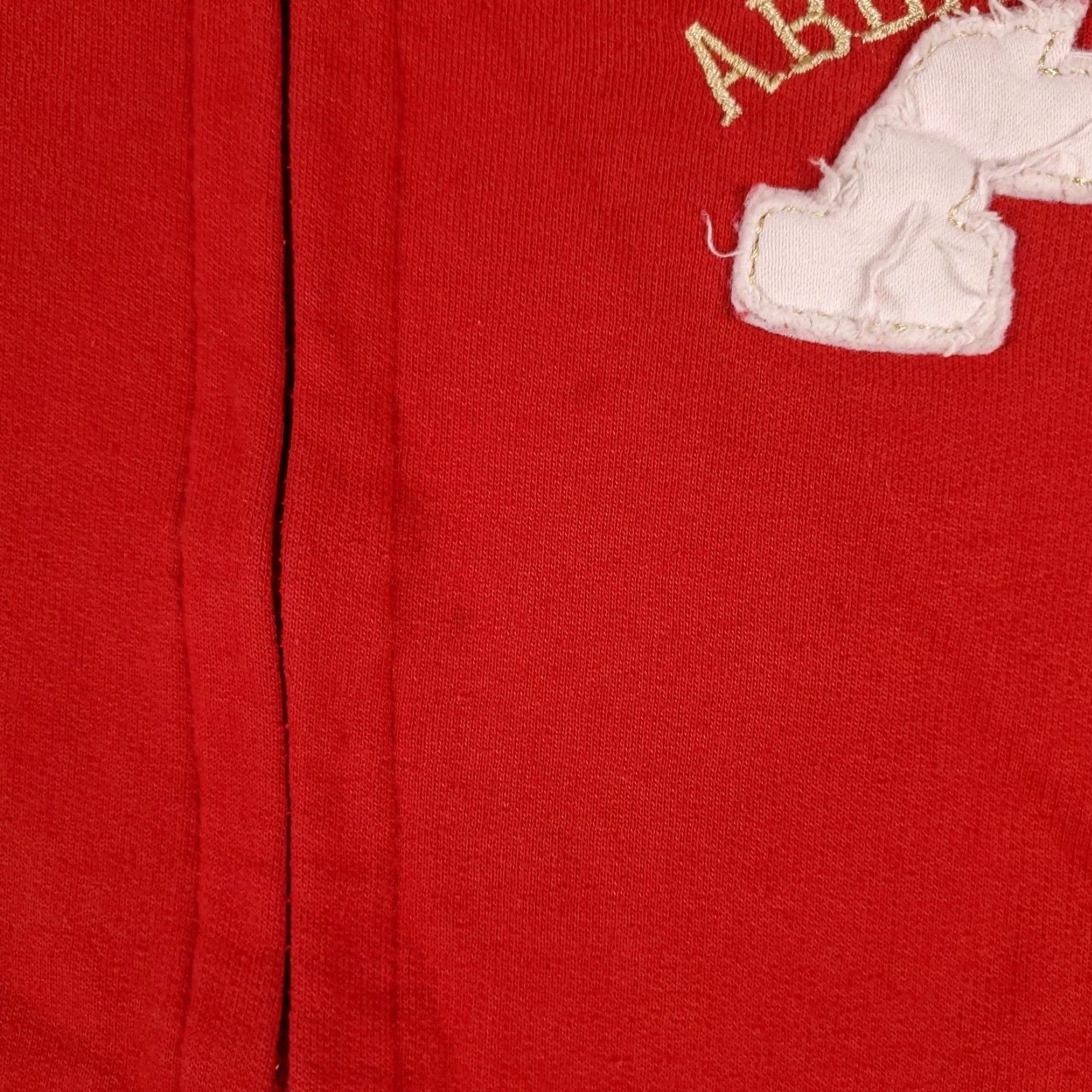 Abercrombie & Fitch Abercrombie Fitch Mens Medium Red Full Zip Up Outdoors Sweater Size US M / EU 48-50 / 2 - 5 Thumbnail