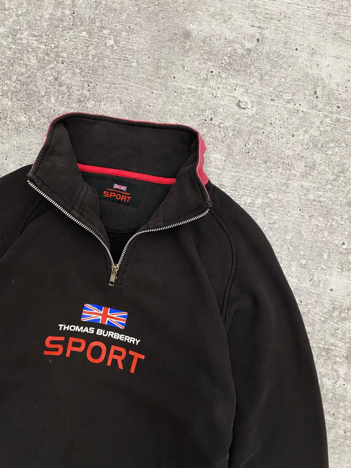 Burberry × Vintage Thomas Burberry vintage sweatshirt Size US L / EU 52-54 / 3 - 6 Thumbnail