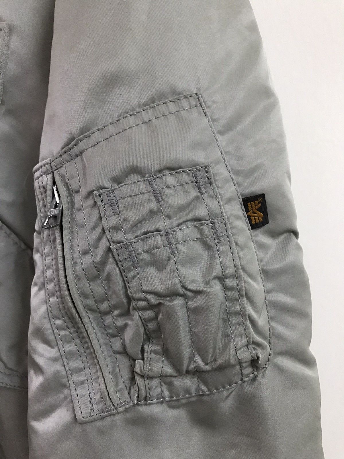 Alpha Industries Vintage Alpha Industries CWU-45/P Flight deck Usa jacket Size US L / EU 52-54 / 3 - 3 Thumbnail
