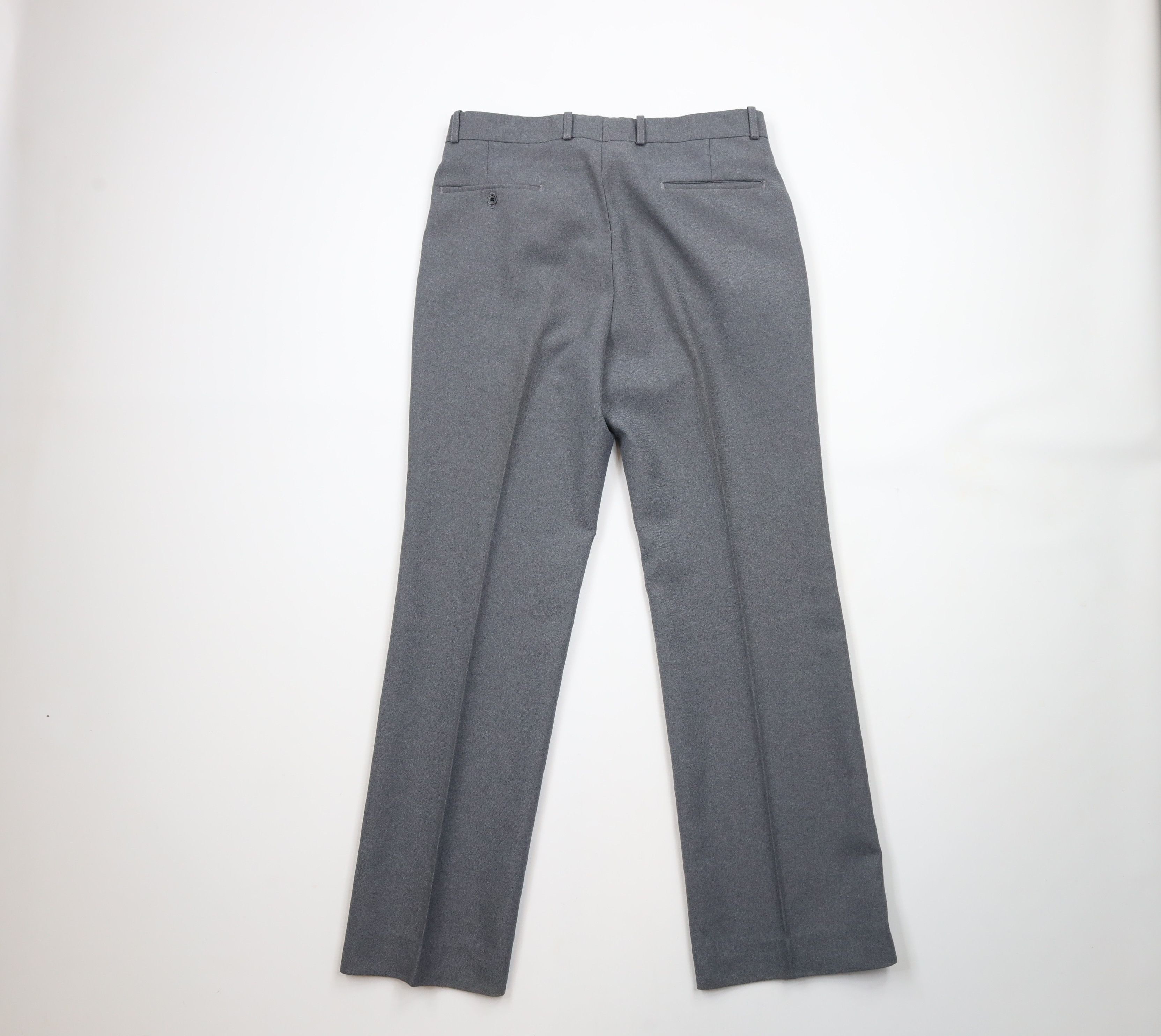 Vintage Vintage 70s Streetwear Bell Bottoms Chino Pants Gray USA Size US 32 / EU 48 - 10 Thumbnail