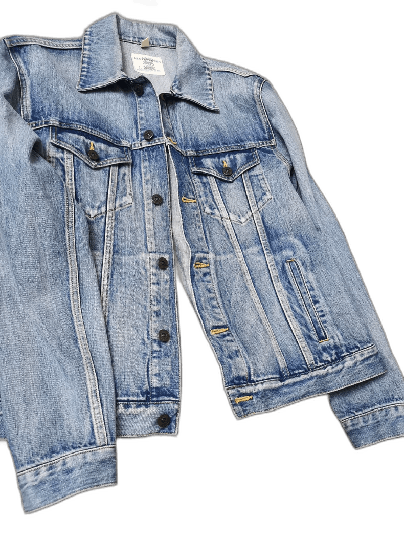 Kent & Curwen KENT&CURWEN David Beckham Rose Denim Jacket Size US L / EU 52-54 / 3 - 1 Thumbnail