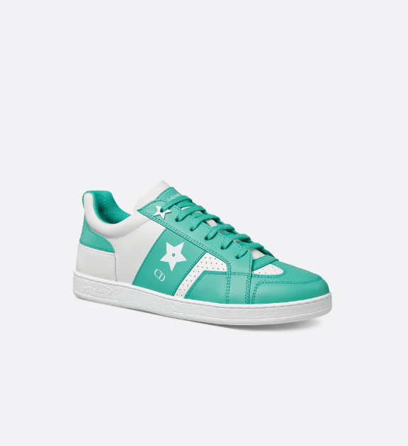 Dior o1w1db10625 Dior Star Sneakers in White/Aquamarina Size US 12 / IT 42 - 2 Thumbnail