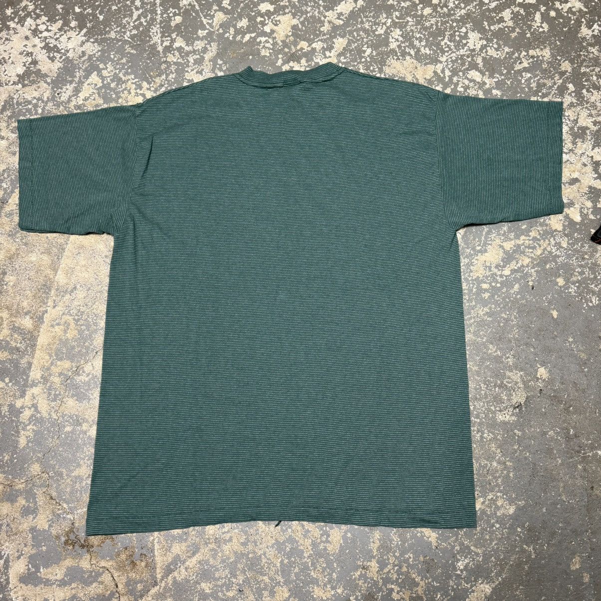 Vintage Vintage Images Green Stripe Striped 80s Tshirt Size US L / EU 52-54 / 3 - 6 Thumbnail