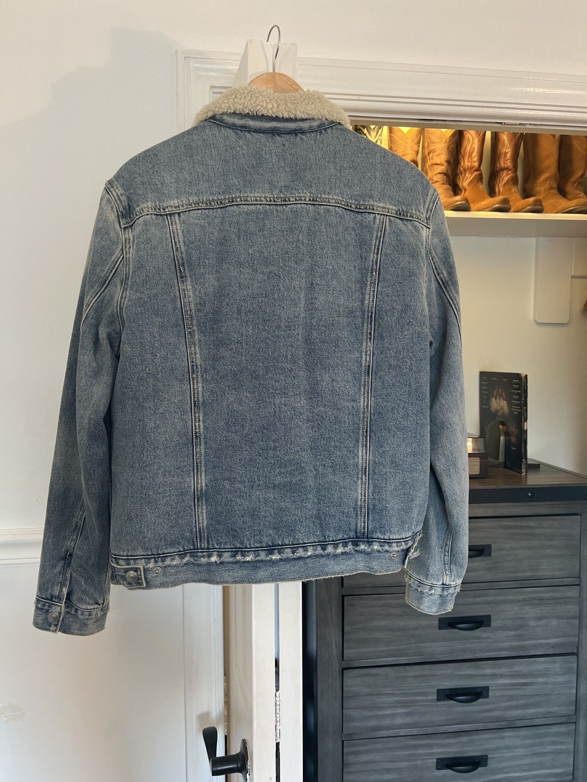Allsaints Allsaints Sherpa Denim Jacket Size US S / EU 44-46 / 1 - 2 Thumbnail