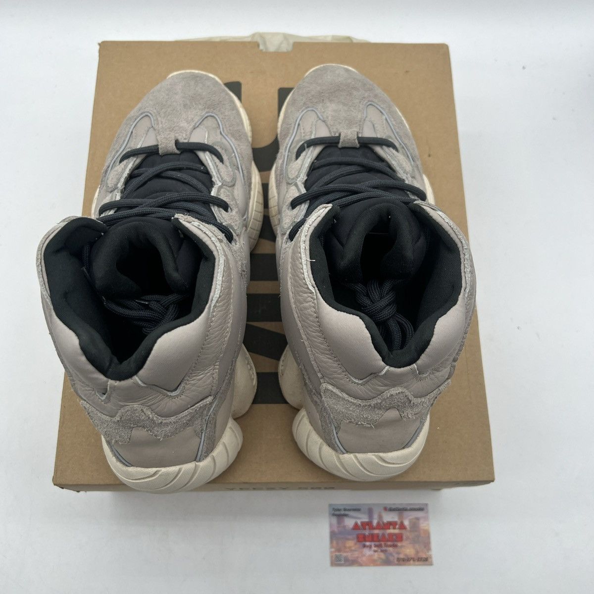 Adidas Yeezy 500 high mist stone Size US 10.5 / EU 43-44 - 7 Thumbnail
