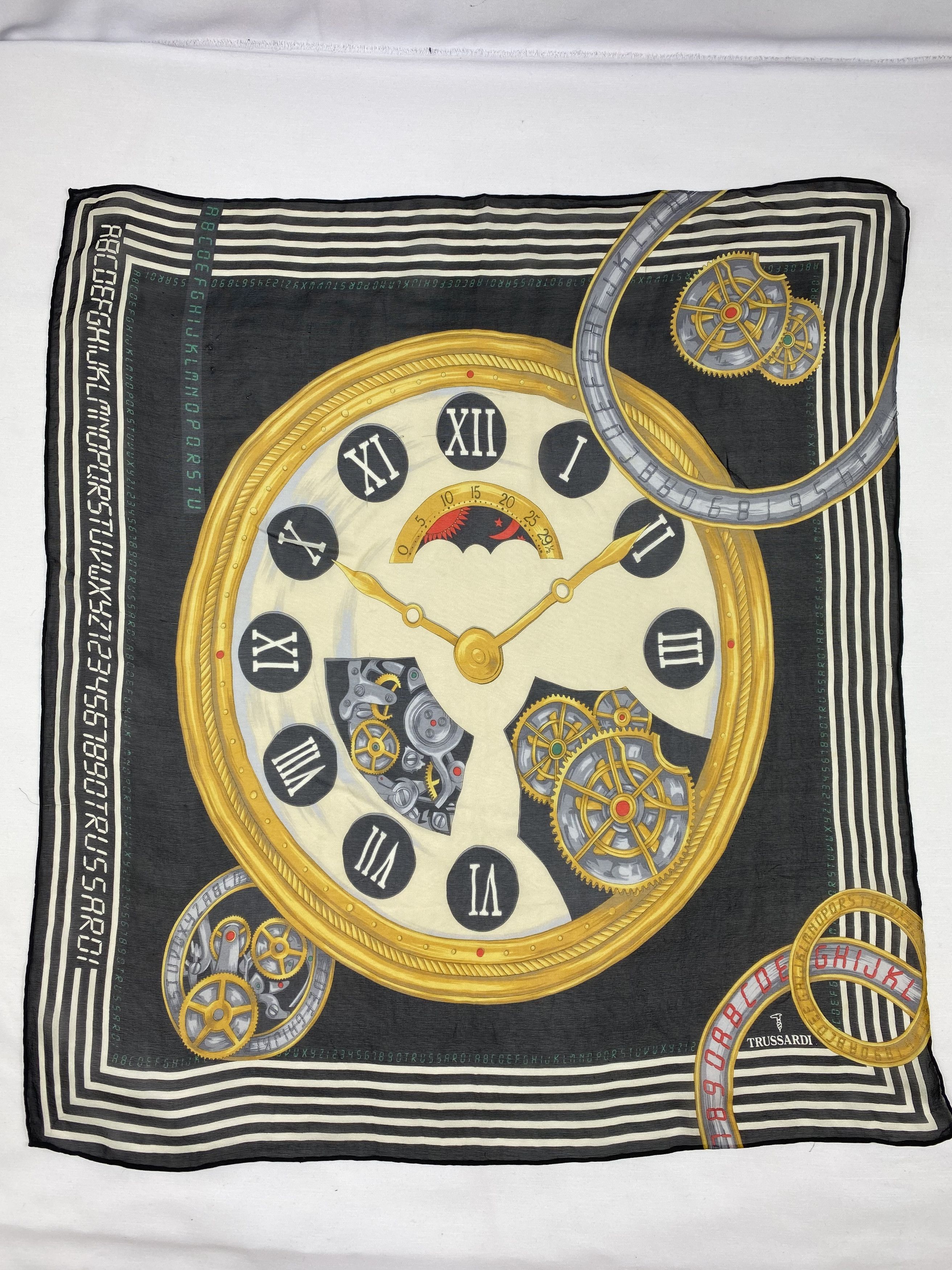 Trussardi × Vintage Trussardi Handkerchief / Bandana / Neckerchief Size ONE SIZE - 3 Thumbnail