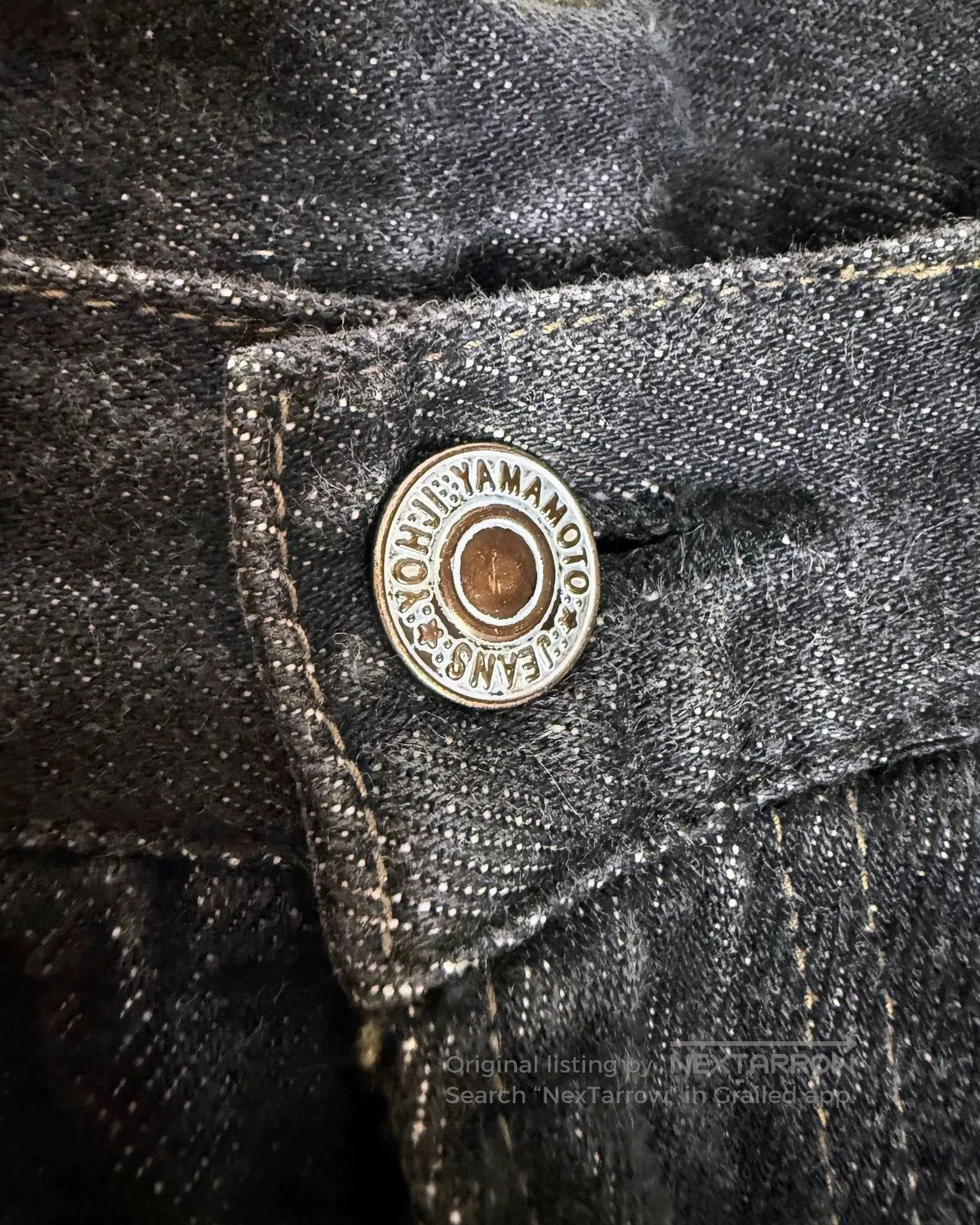 Yohji Yamamoto Yohji Yamamoto Selvedge Indigo Straight Jeans. Size US 40 / EU 56 - 7 Thumbnail