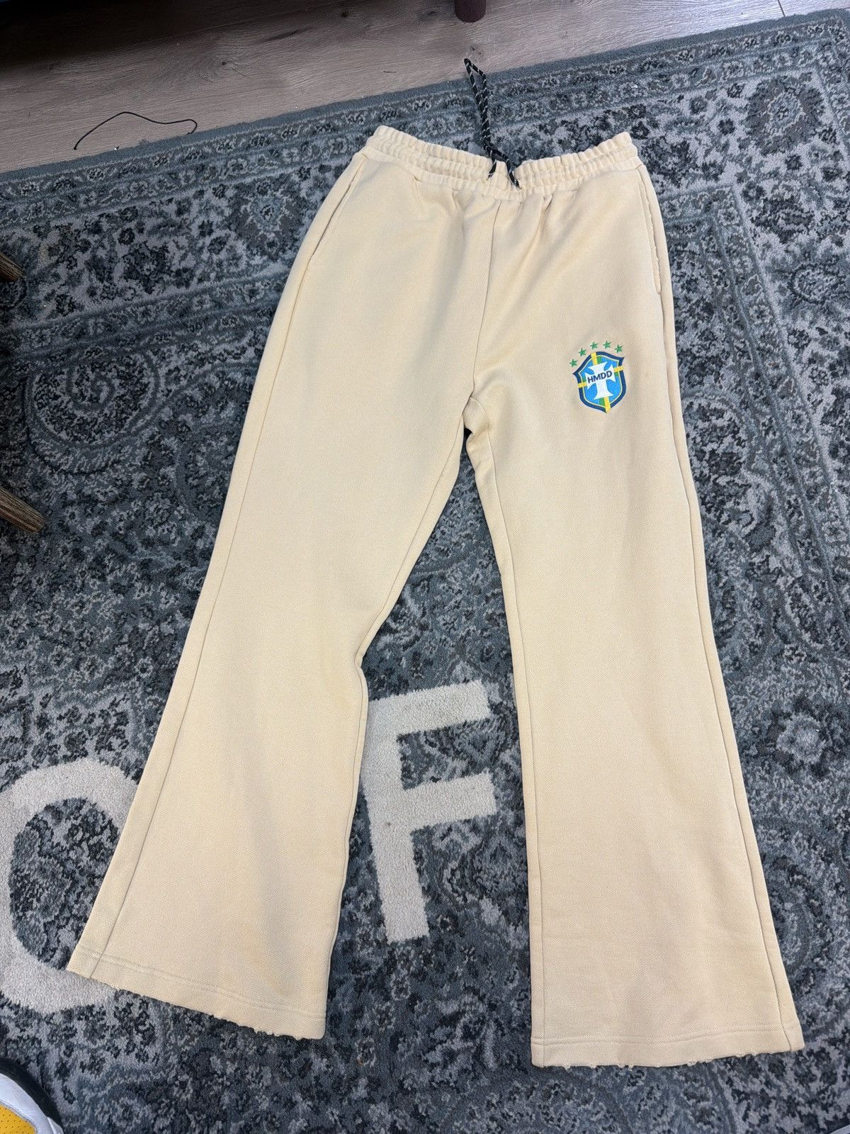 HMDD Hmdd Beige Brazil sweat Pants Size US 34 / EU 50 - 1 Thumbnail