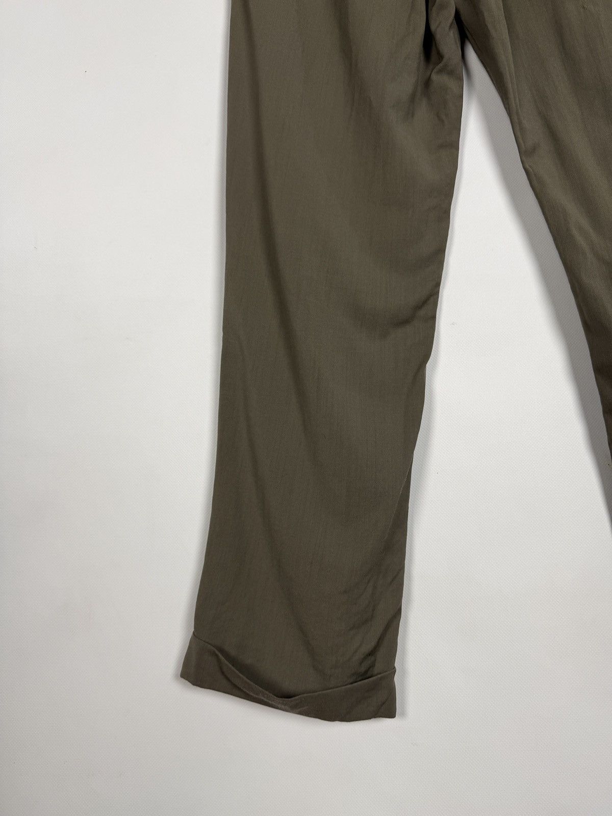 Yves Saint Laurent Yves Saint Laurent Wool Pants Chino Trousers YSL Vintage S48 Size US 32 / EU 48 - 15 Thumbnail