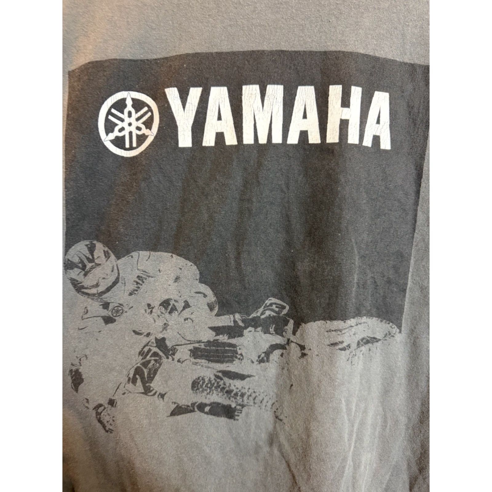 Yamaha **Yamaha Motorcross Mens Large Gray Short Sleeve T-Shirt** User: Yamaha Motorcross Mens Large Gray Short Sleeve T-Shirt Size US L / EU 52-54 / 3 - 4 Thumbnail