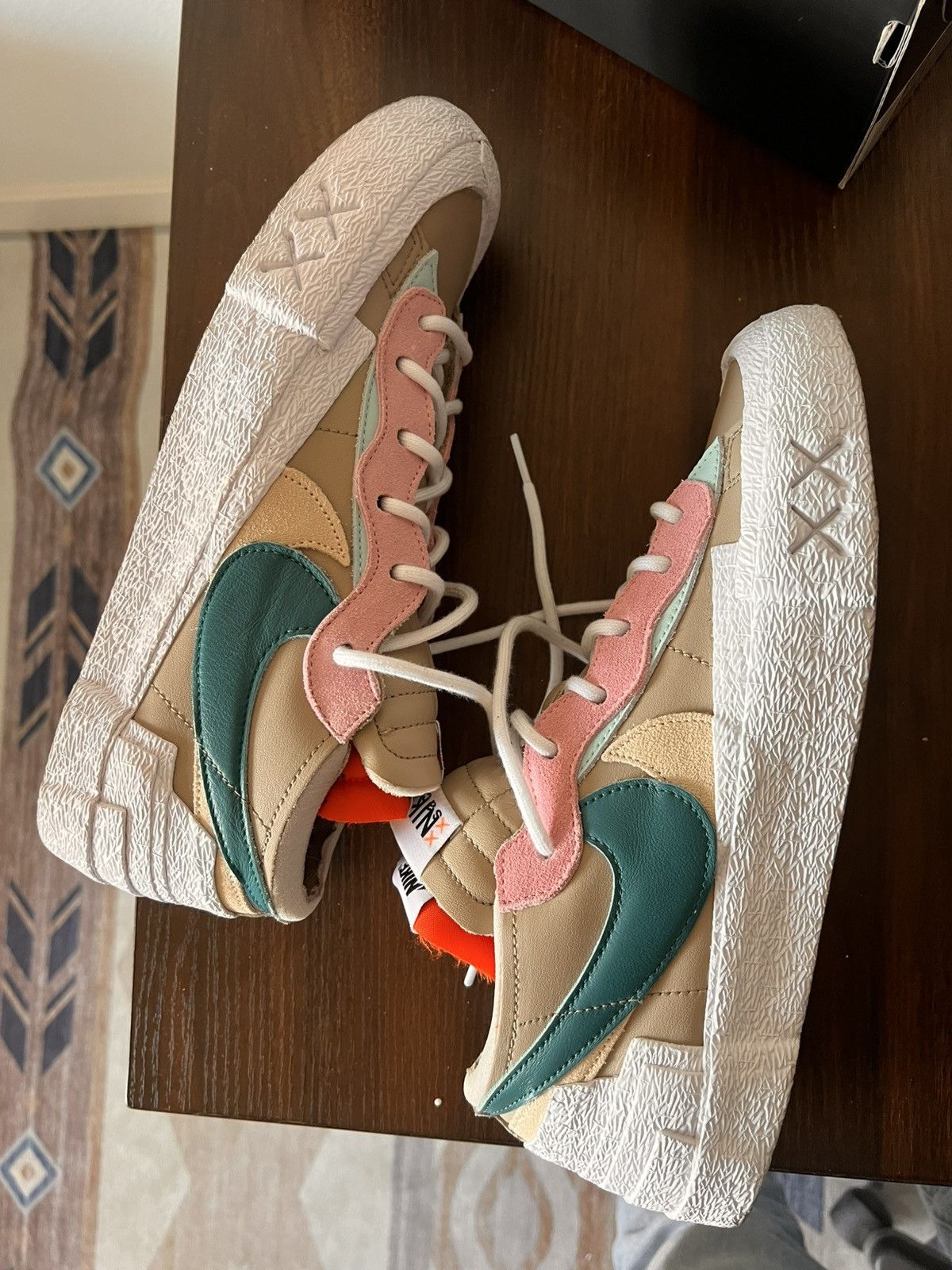Kaws × Nike × Sacai Nike blazer low / sacai / kaws Size US 10.5 / EU 43-44 - 1 Thumbnail