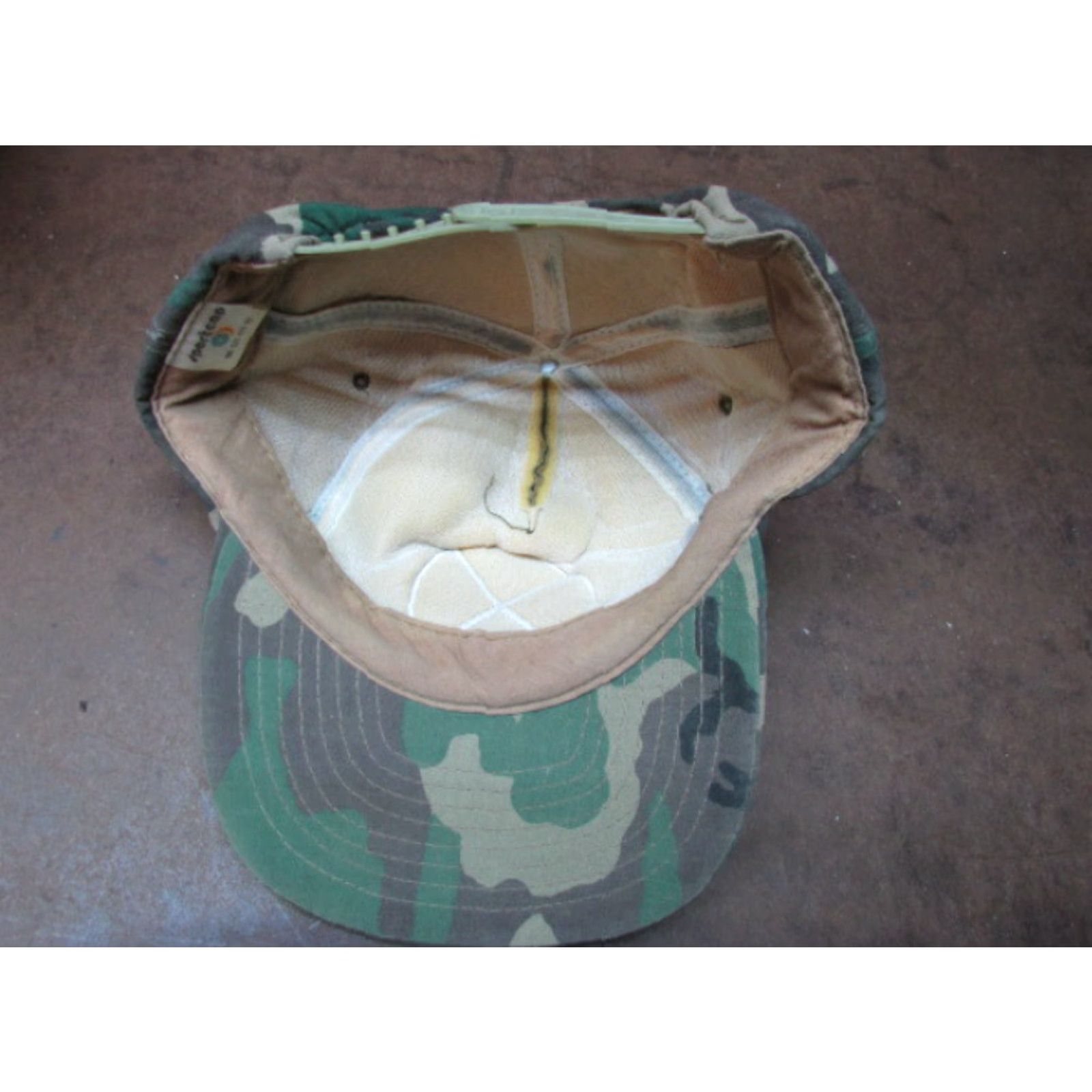 Vintage VINTAGE Hunting Camo SSBC Patch Farm Trucker Hat old school Hat Size ONE SIZE - 6 Thumbnail