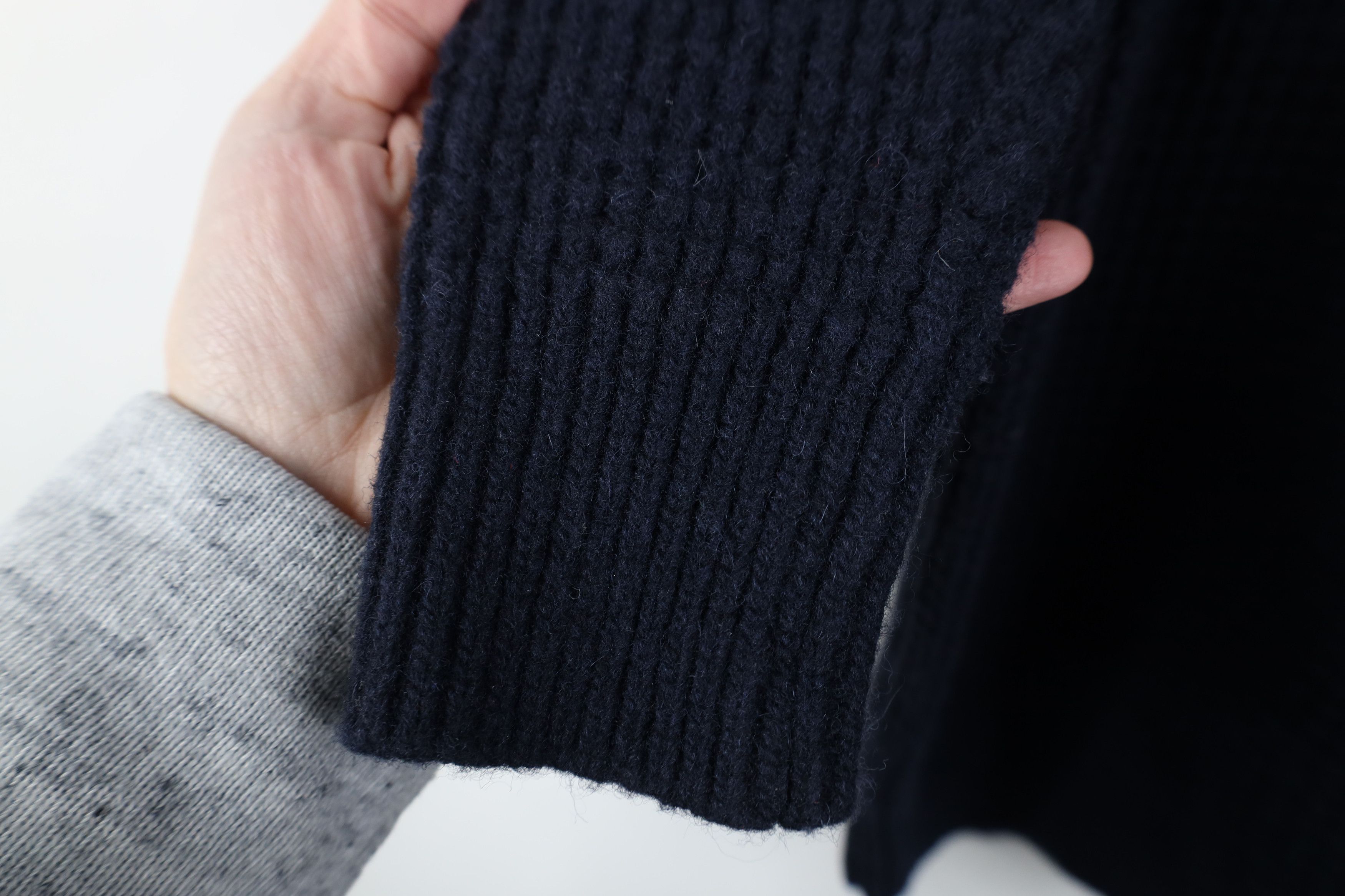 Vintage Deadstock Vintage Y2K Streetwear Lambswool Knit Sweater Blue Size US S / EU 44-46 / 1 - 8 Thumbnail