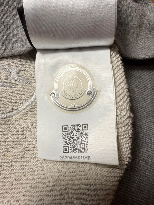 Fragment Design × Moncler Moncler Fragment x Hiroshi Fujiwara Grey Sweatshirt Size US S / EU 44-46 / 1 - 10 Thumbnail