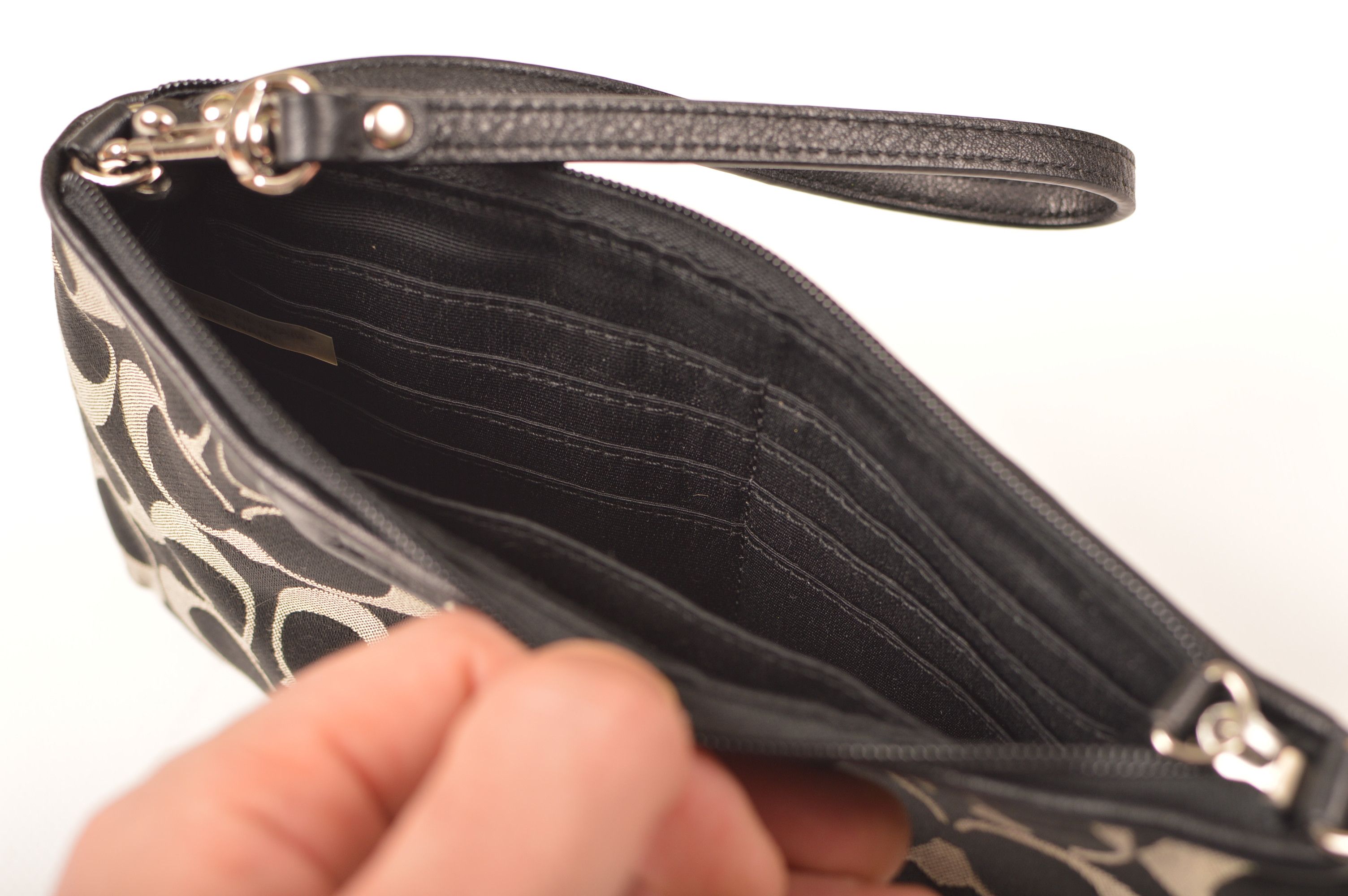 Coach Coach Signature Wristlet Clutch Bag Size ONE SIZE - 7 Thumbnail
