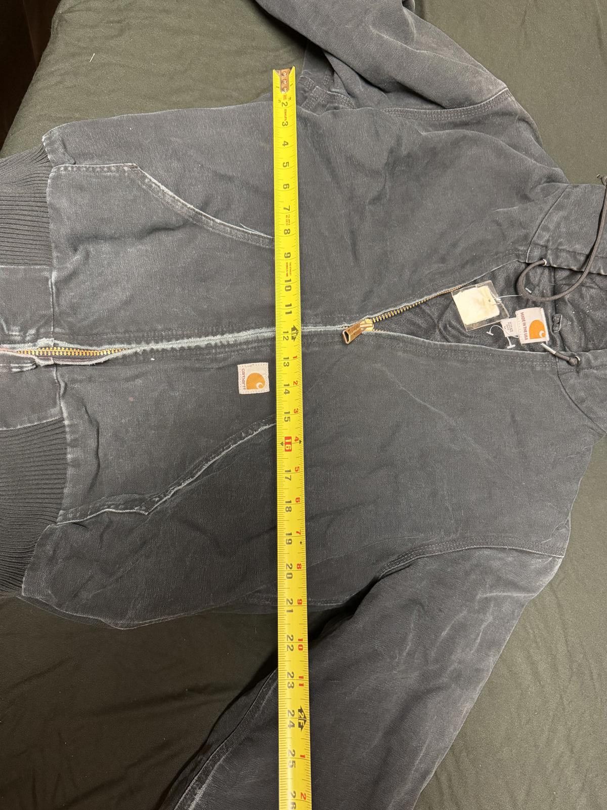 Carhartt Carhartt jacket with hood black Size US M / EU 48-50 / 2 - 3 Thumbnail