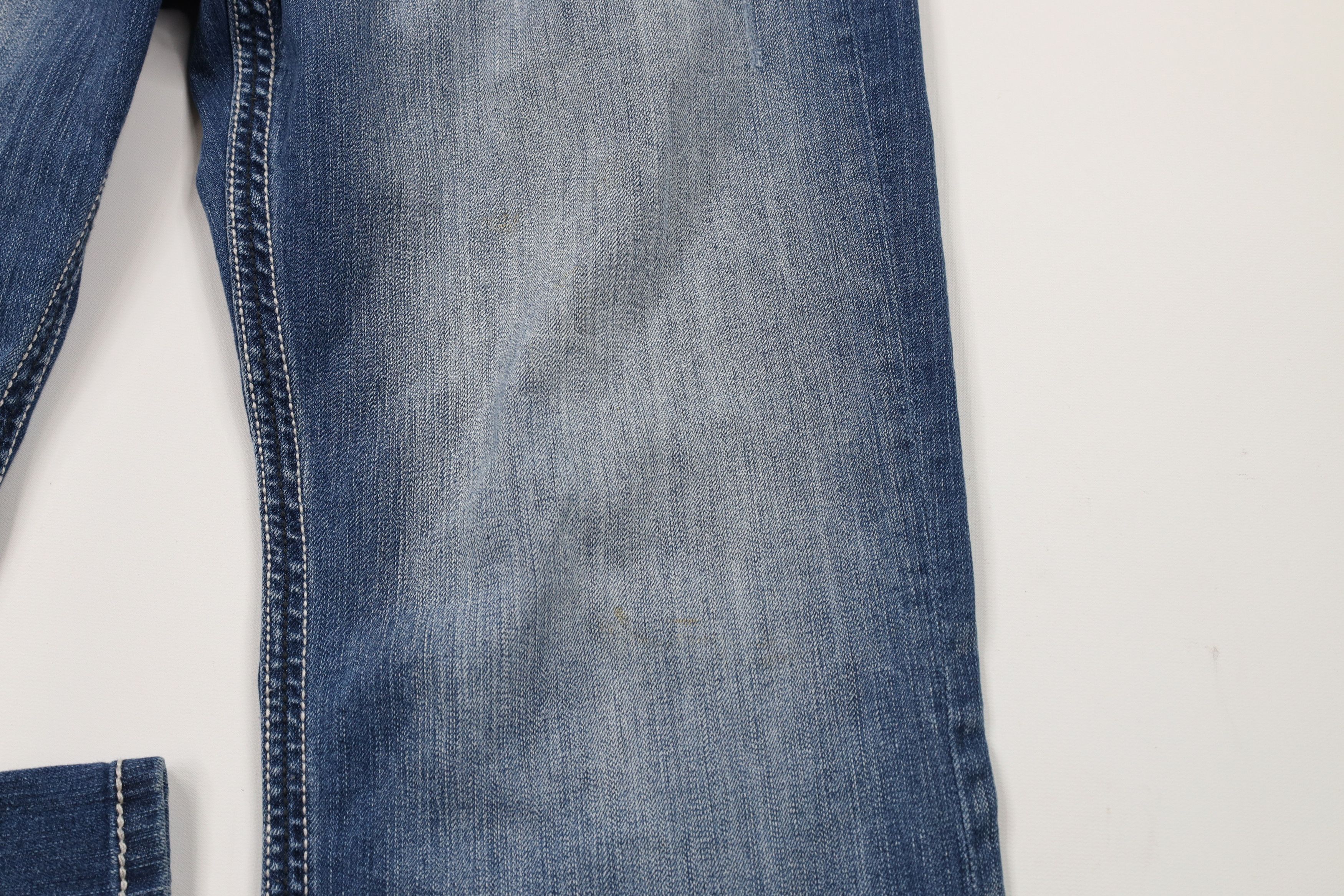 BKE × Vintage Buckle BKE Stitch Stretch Tyler Flared Boot Cut Denim Jeans Size US 34 / EU 50 - 5 Thumbnail