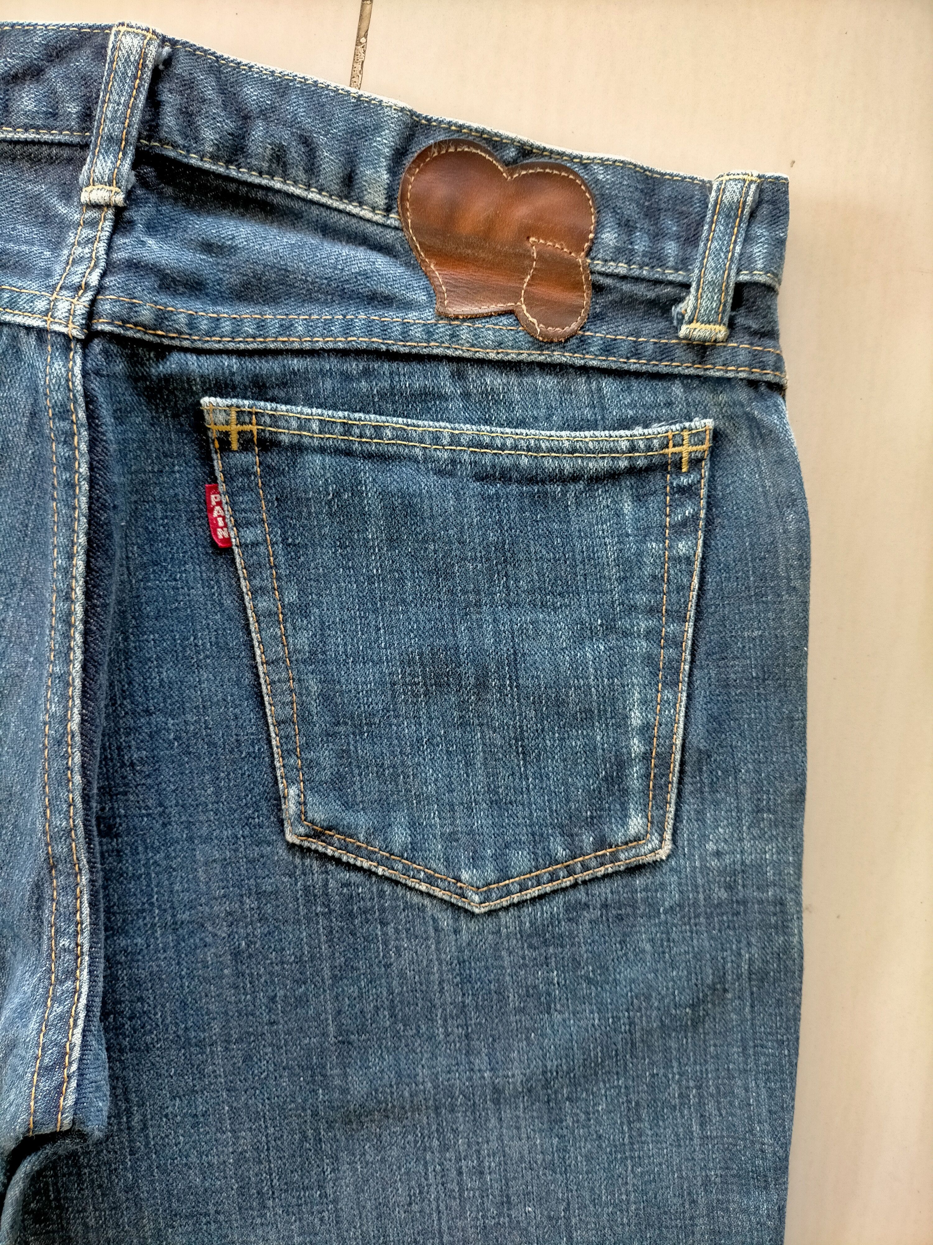 Number (N)ine Number (N)ine Made in Japan blue Denim Pants Size US 32 / EU 48 - 14 Thumbnail