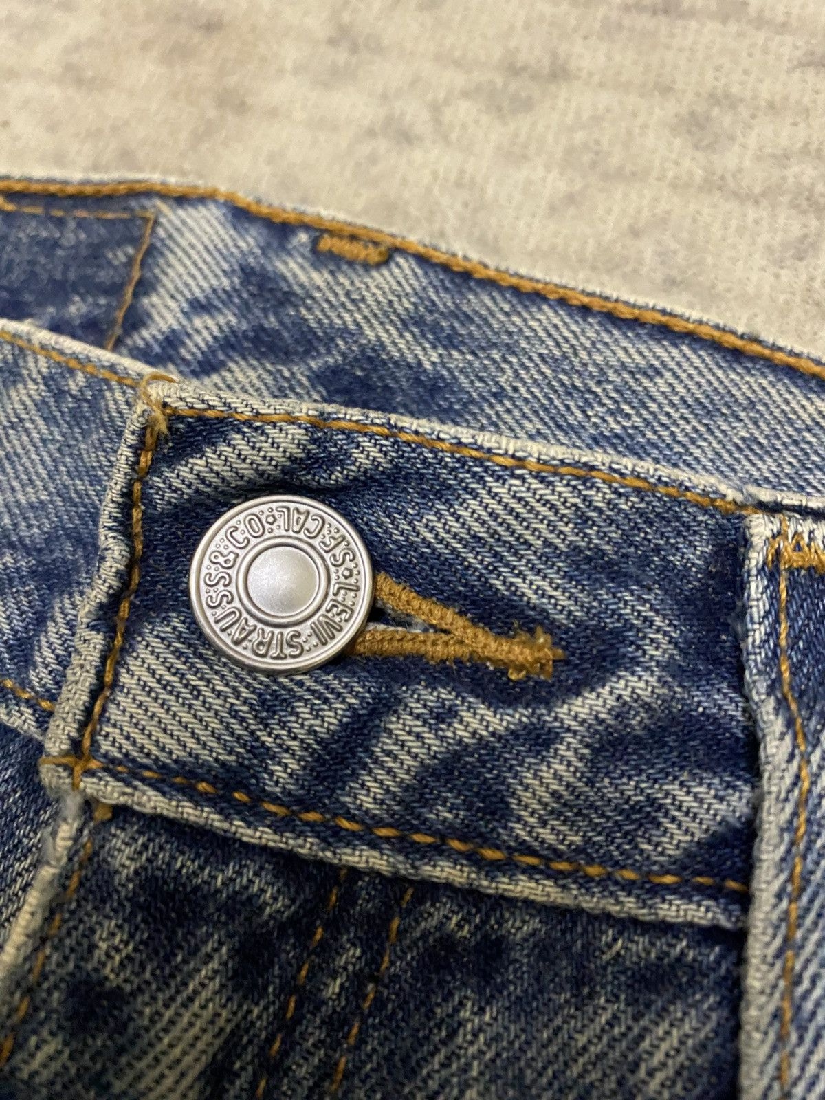 Custommade × Levi's Made & Crafted × Levi's Vintage Clothing Vintage Levis 560 RAW SEAM SKIRT CUSTOM Size 28" / US 6 / IT 42 - 3 Thumbnail