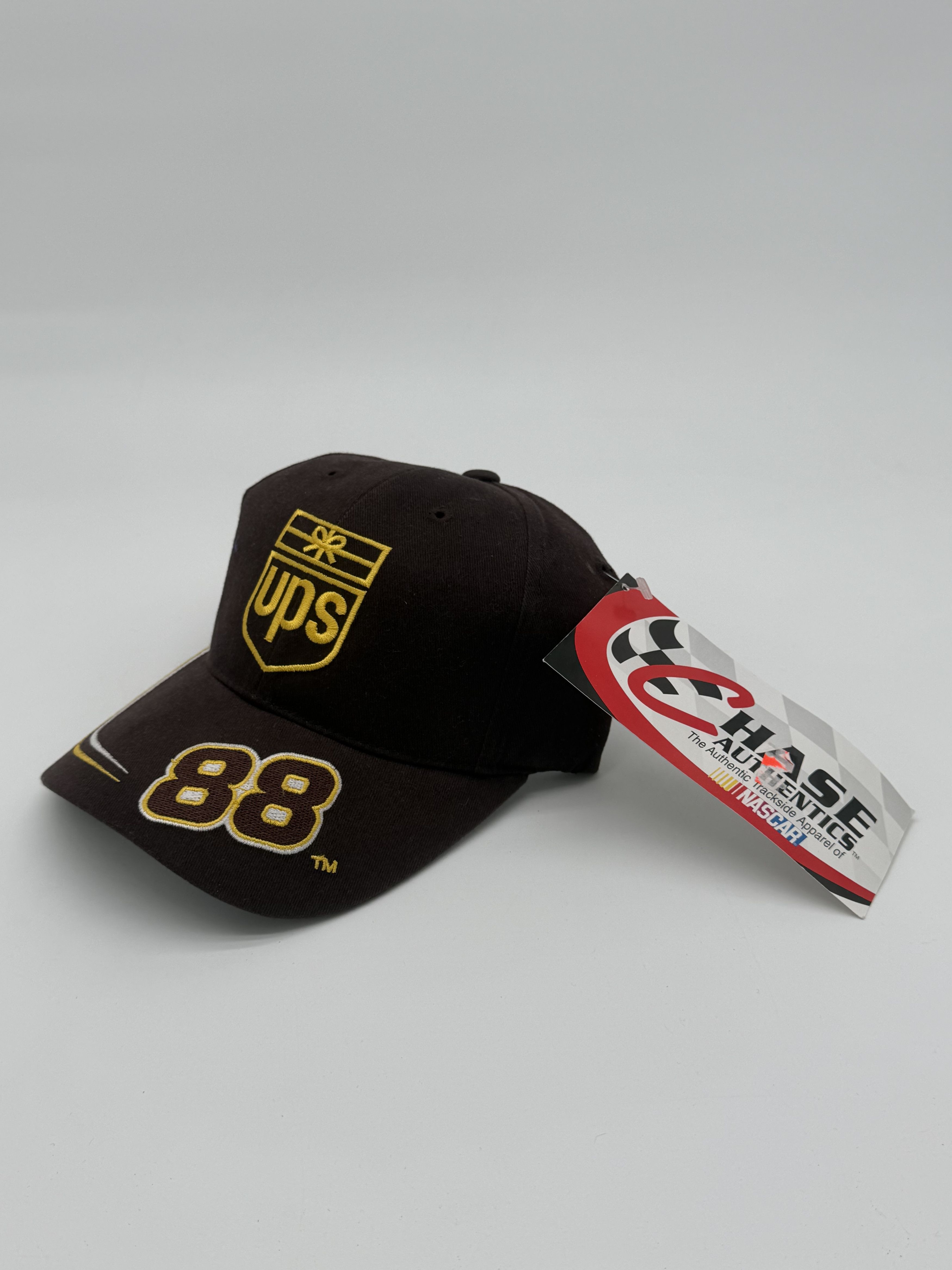 NASCAR Vintage Dale Jarrett #88 UPS NASCAR Hat Deadstock w/ Tags Size ONE SIZE - 2 Thumbnail