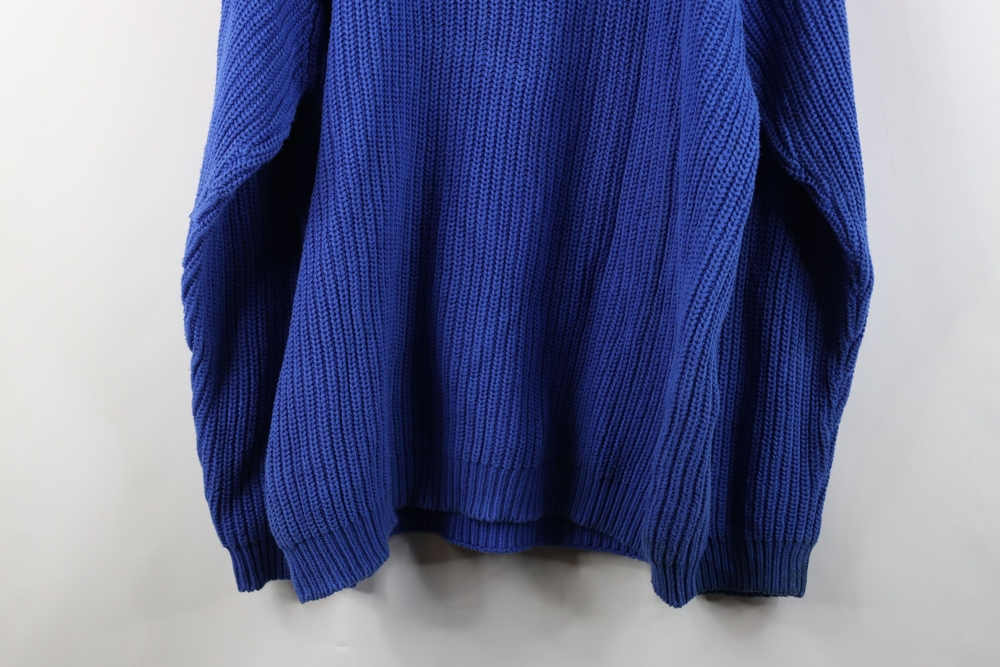 Eddie Bauer Vintage 90s Eddie Bauer Cotton Ribbed Knit Sweater Size US L / EU 52-54 / 3 - 14 Thumbnail