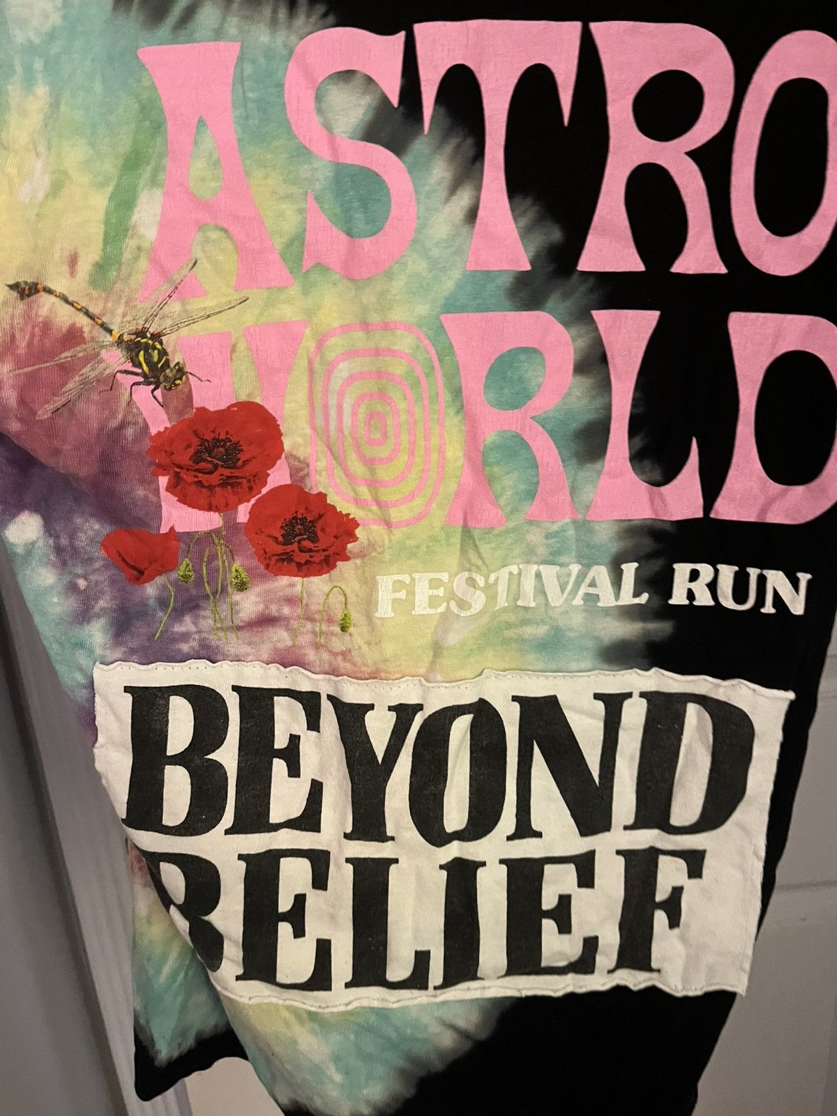Travis Scott Travis scott astroworld “beyond belief” tie dye tee Size US S / EU 44-46 / 1 - 4 Thumbnail