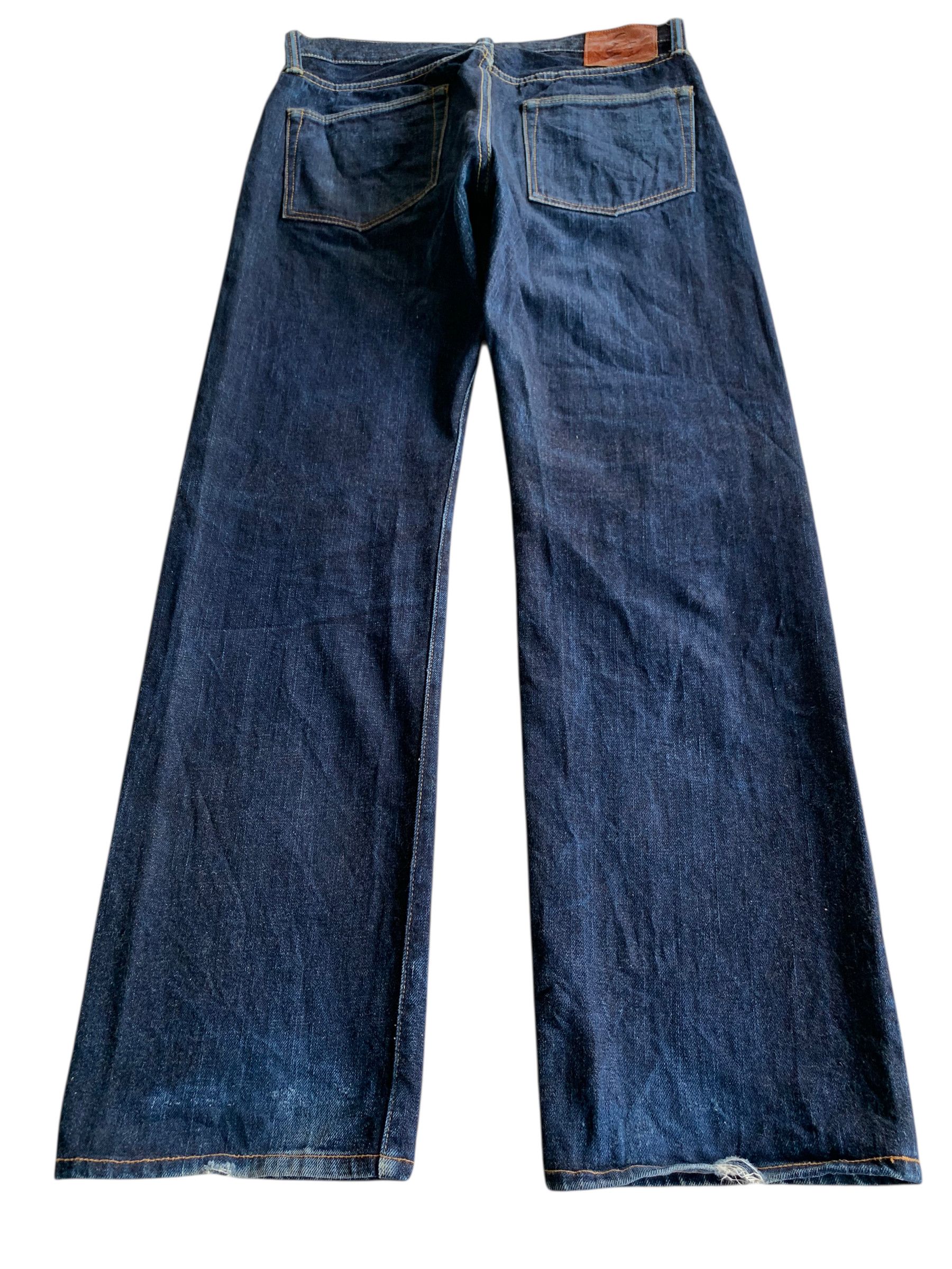 Eternal ETERNAL SELVEDGE INDIGO BUTTON FLY JAPANESE DENIM Size US 33 - 25 Thumbnail