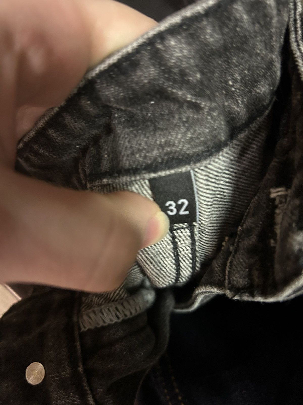 basketcase gallery LAX baggy denim (whisker) Size US 32 / EU 48 - 3 Thumbnail