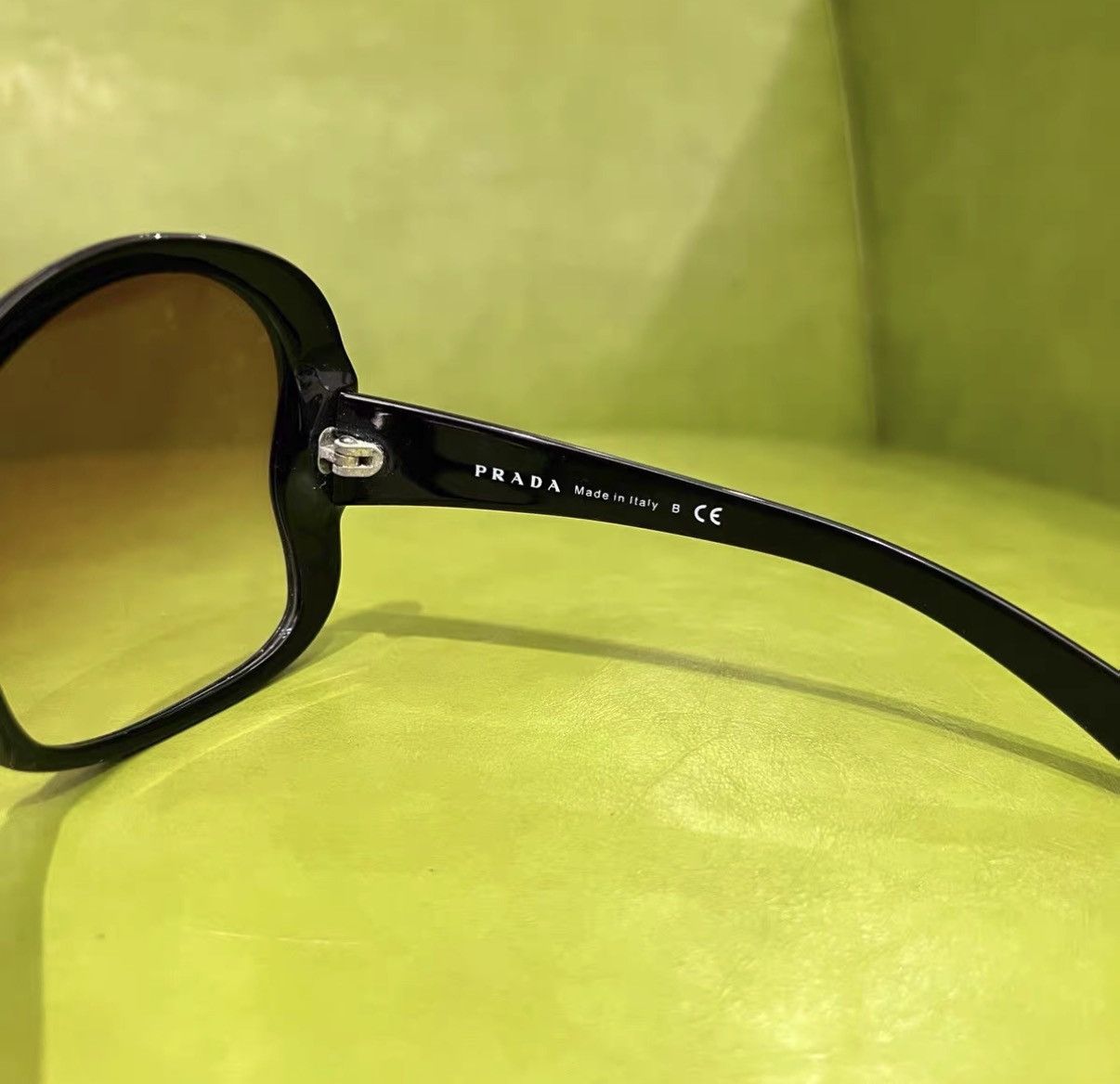 Prada Prada Irregular Sunglasses J42 Size ONE SIZE - 8 Thumbnail