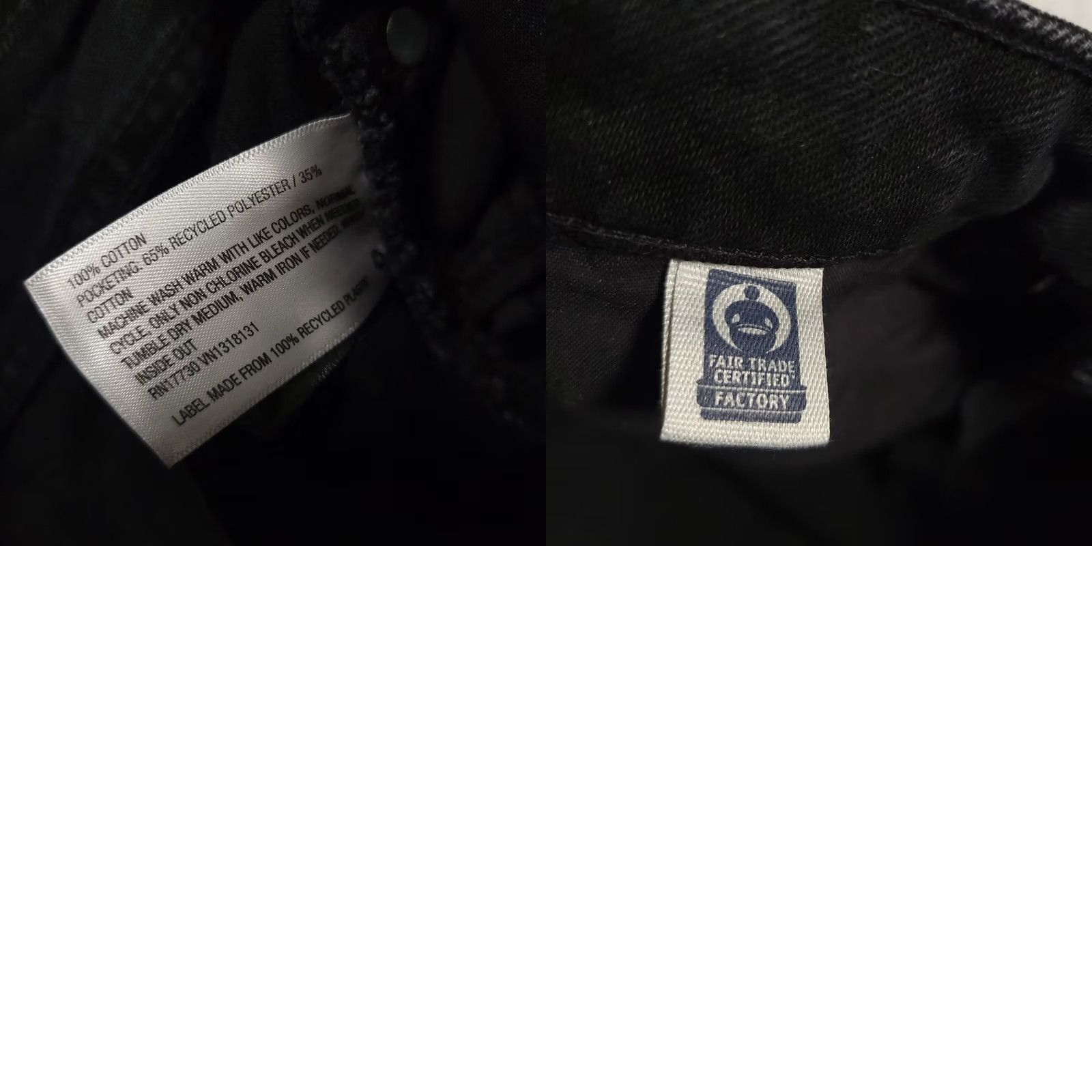 Vintage Wild Fable Jean Shorts Highest Rise Women's Size 8 Black Denim 2" Cuffed High Rise 27in Waist 5-Pocket Shorts Casual Vintage: NoMens Womens Girls Size 30" / US 8 / IT 44 - 9 Thumbnail