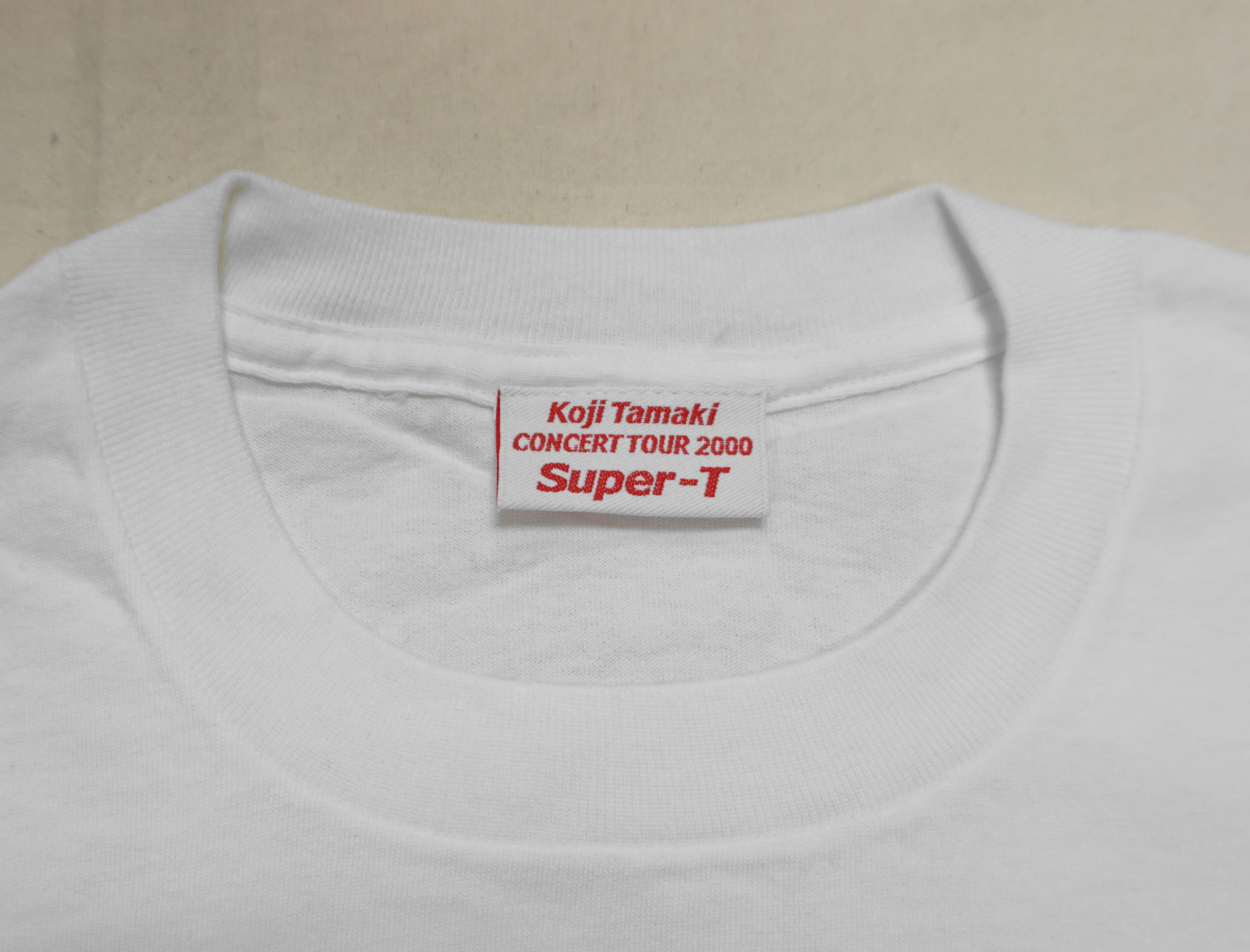 Band Tees × Vintage 00's Koji Tamaki Super-T concert tour T-shirt Size US S / EU 44-46 / 1 - 3 Thumbnail