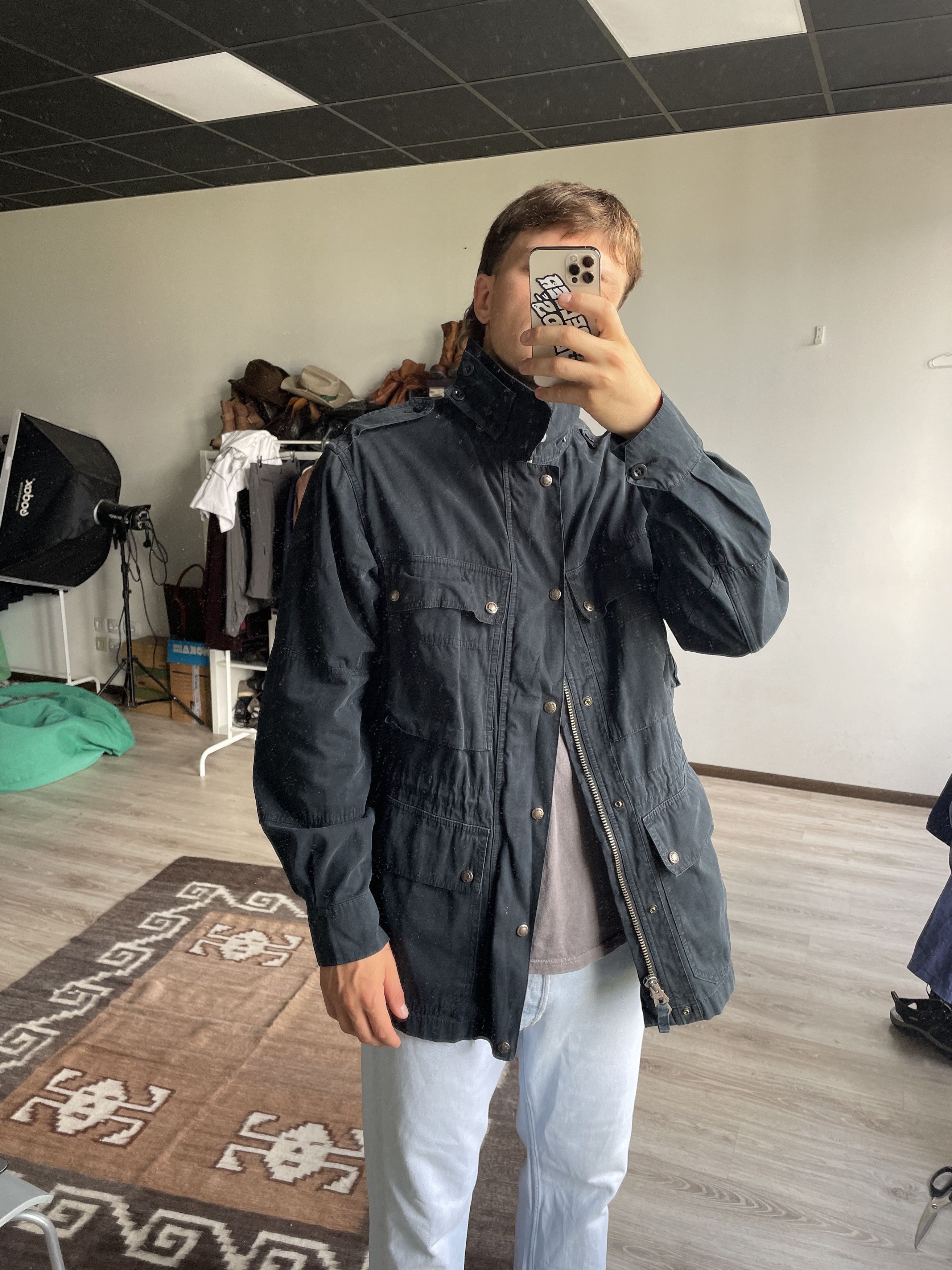 Polo Ralph Lauren Polo Ralph Lauren Vintage Military Field Jacket 7165AC Size US L / EU 52-54 / 3 - 1 Thumbnail