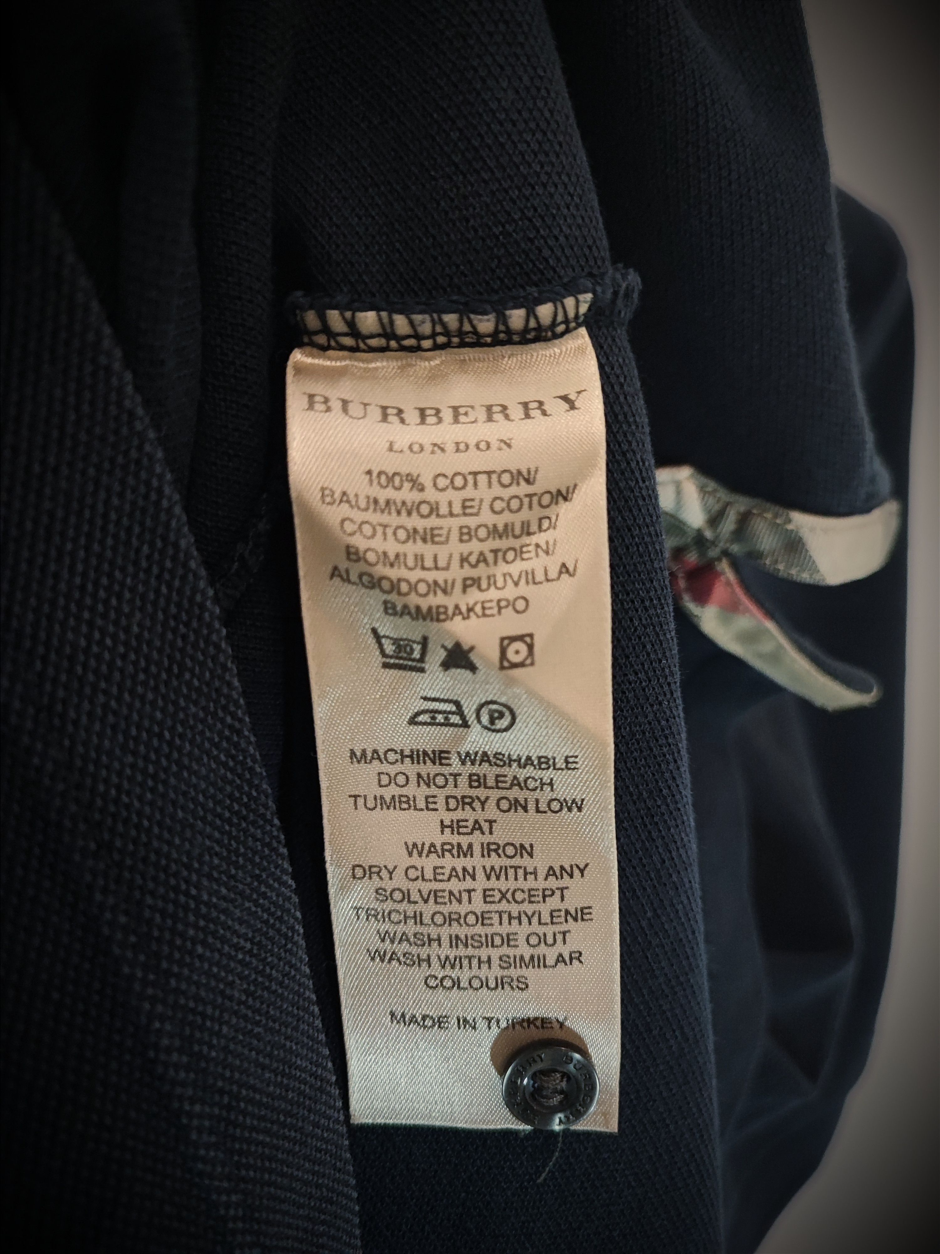 Burberry 🔥 Burberry Polo size L 🔥 Size US L / EU 52-54 / 3 - 6 Thumbnail