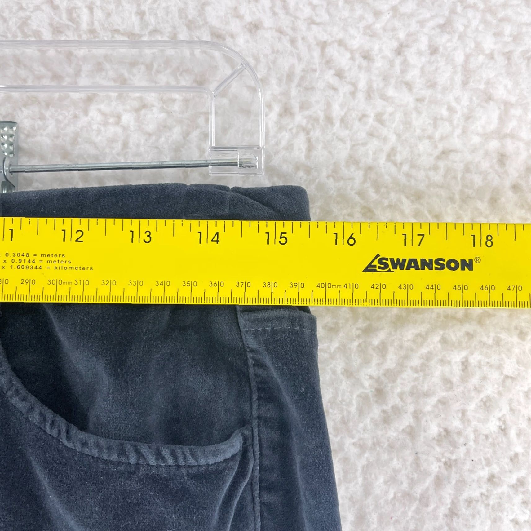 Vintage VINTAGE Joe's Jeans Chelsea Velvet Skinny Pants Womens Low-Rise Casual Made in USA Size 28 Gray 31" Waist 31" Inseam JSNA Size 28" / US 6 / IT 42 - 6 Thumbnail