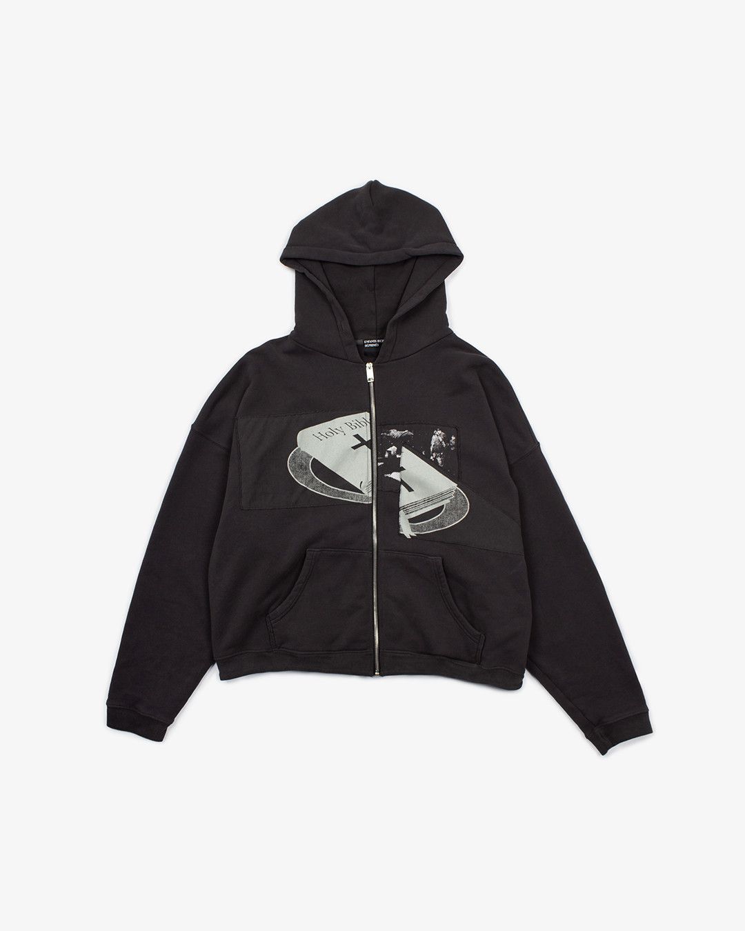 Enfants Riches Deprimes ENFANTS RICHES DEPRIMES ASSEMBLAGE HOLY BIBLE ZIP HOODIE Size US L / EU 52-54 / 3 - 1 Thumbnail