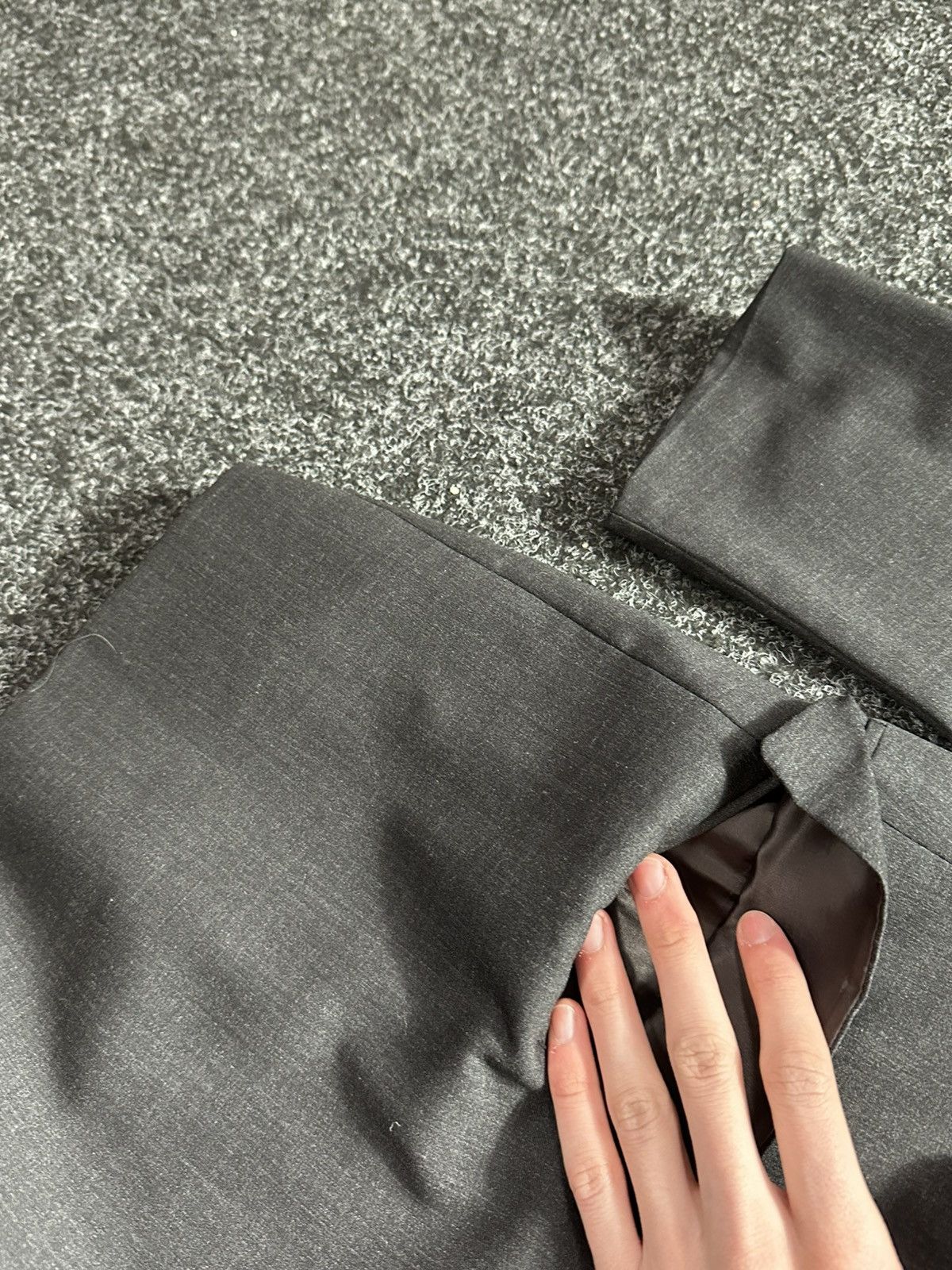 Hugo Boss × Loro Piana × Vintage 🚨 vintage Loro Piana Blazer Hugo Boss Jacket gray 100% lana Size US L / EU 52-54 / 3 - 7 Thumbnail