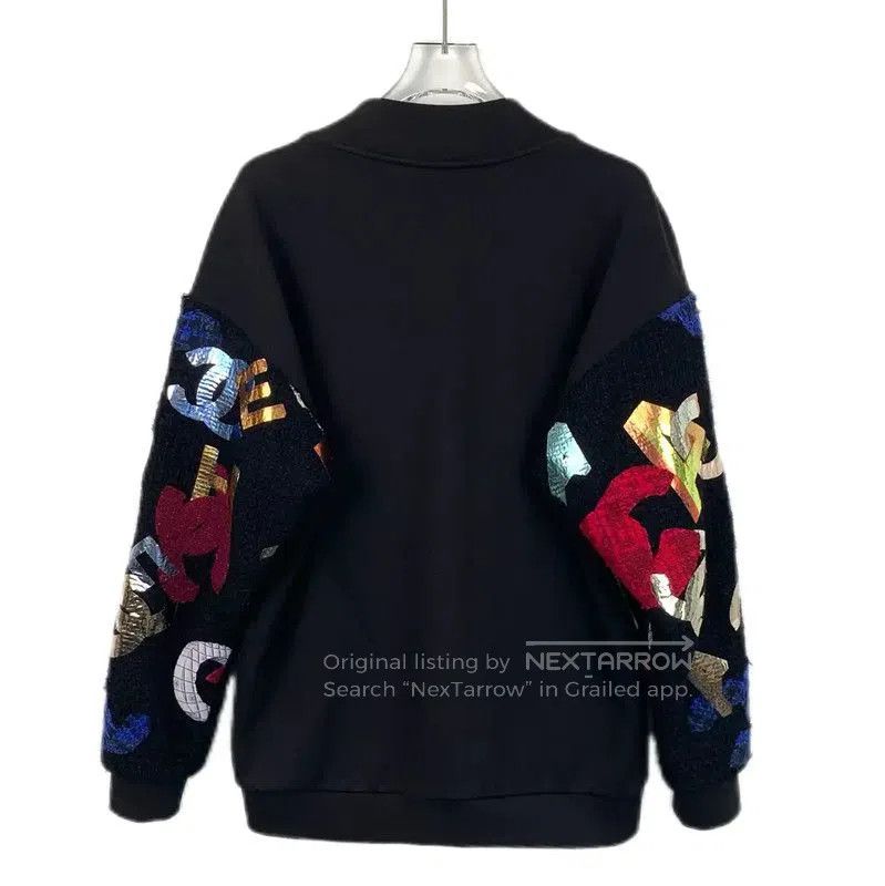 Chanel Chanel Black Cotton Women's Cardigan . Size XXS / US 00 / IT 34 - 1 Thumbnail