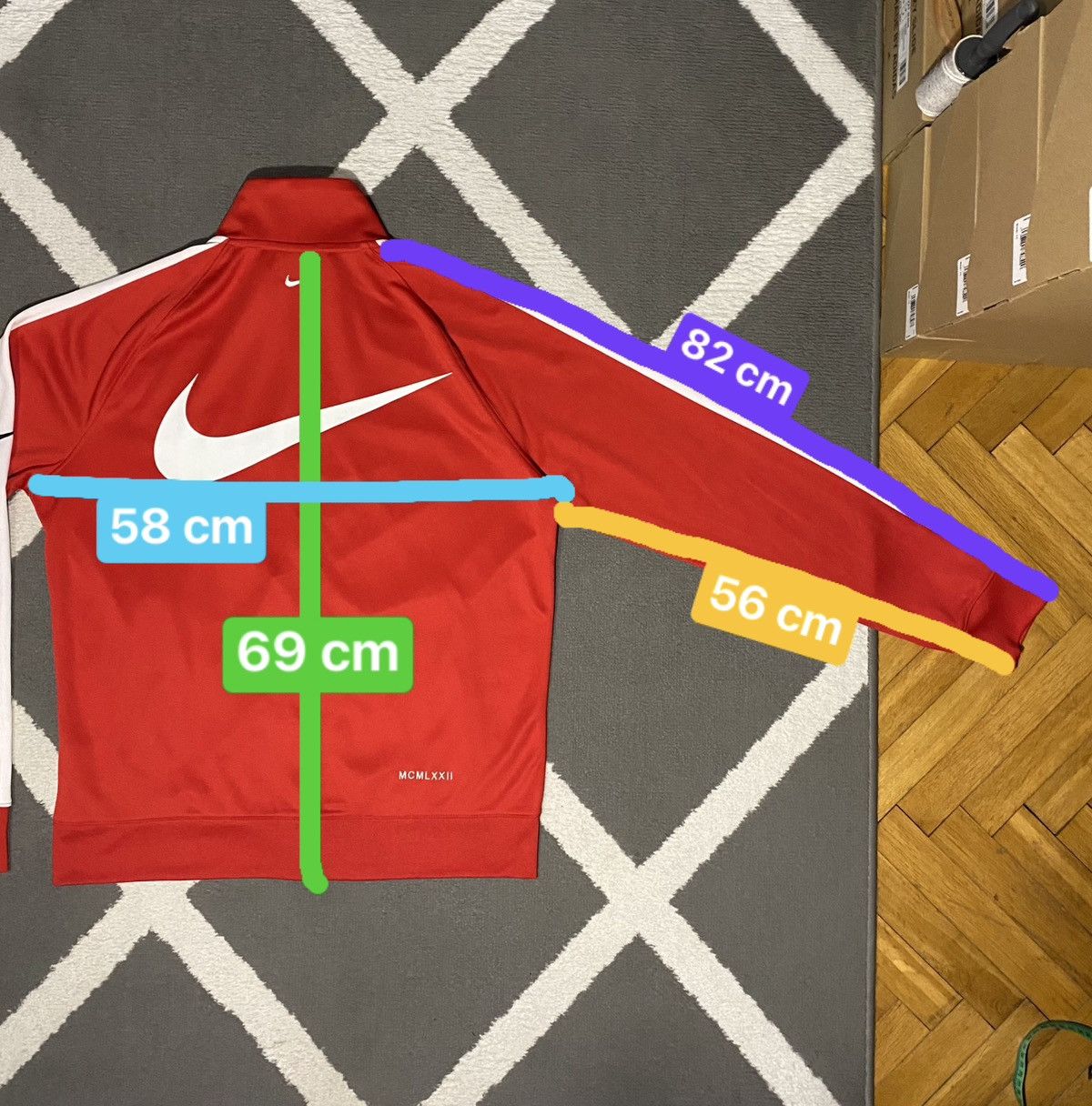 Nike Nike Sportswear Double Swoosh men’s Track Jacket Size US M / EU 48-50 / 2 - 16 Thumbnail